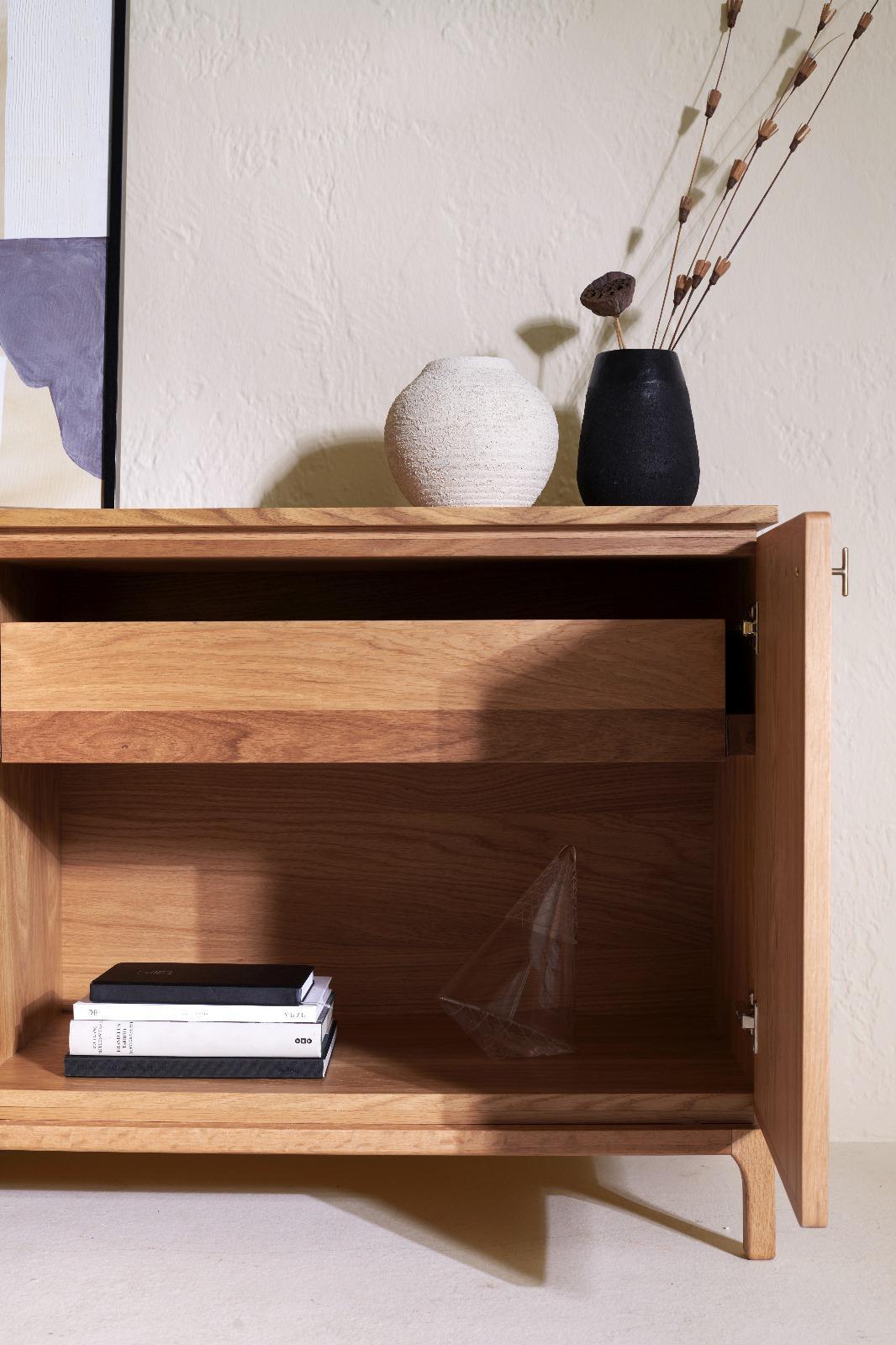Hand-Crafted Fillet Sideboard For Sale