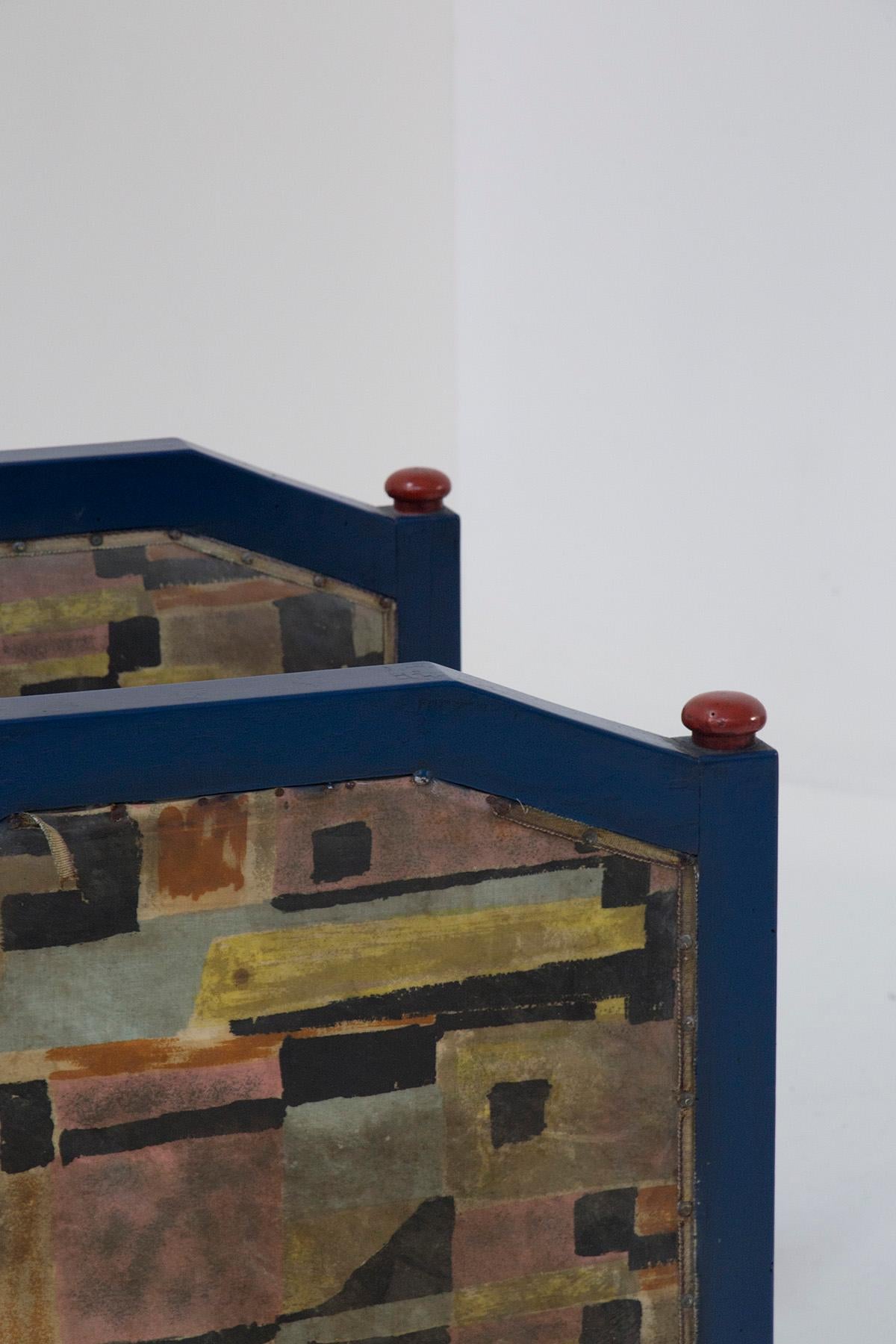 Fillìa Luigi Colombo Attr. Fauteuils futuristes italiens rares en vente 3