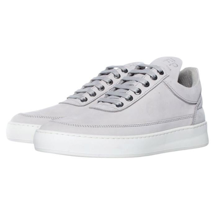 Filling Pieces, chaussures de sport en cuir nubuck gris