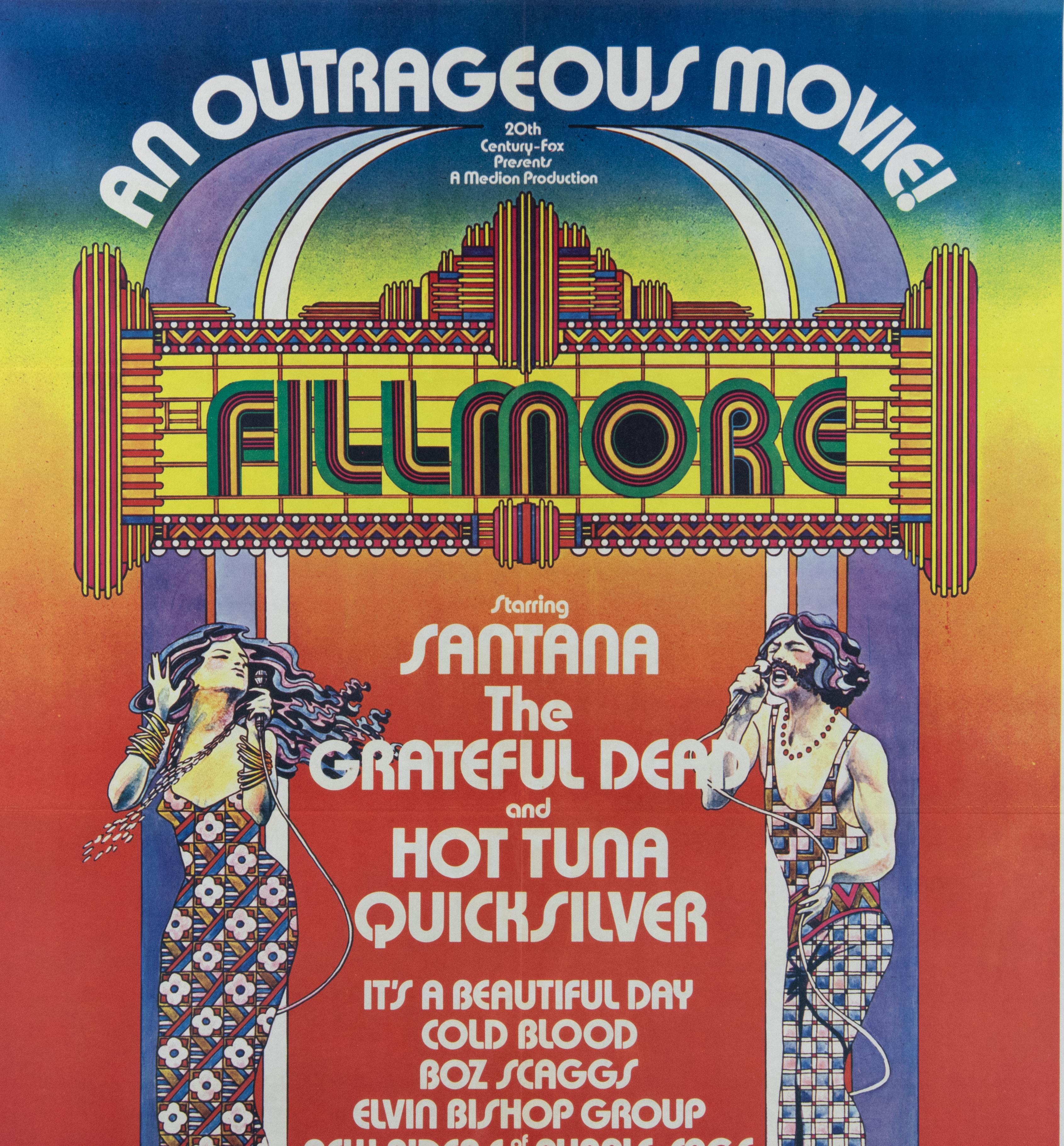 Fillmore (1972, Veröffentlichung in den USA/Australien) im Zustand „Gut“ im Angebot in Roma, IT