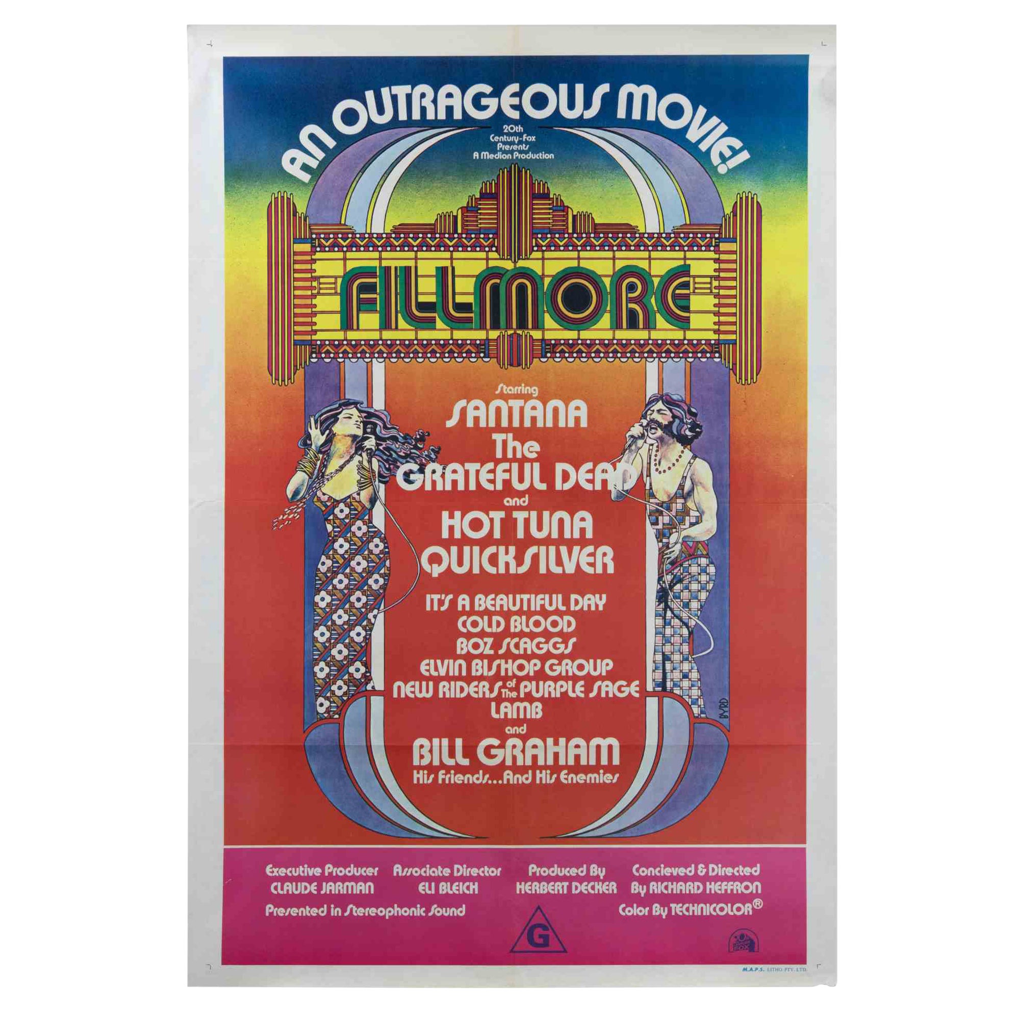 Fillmore (1972, Veröffentlichung in den USA/Australien) im Angebot