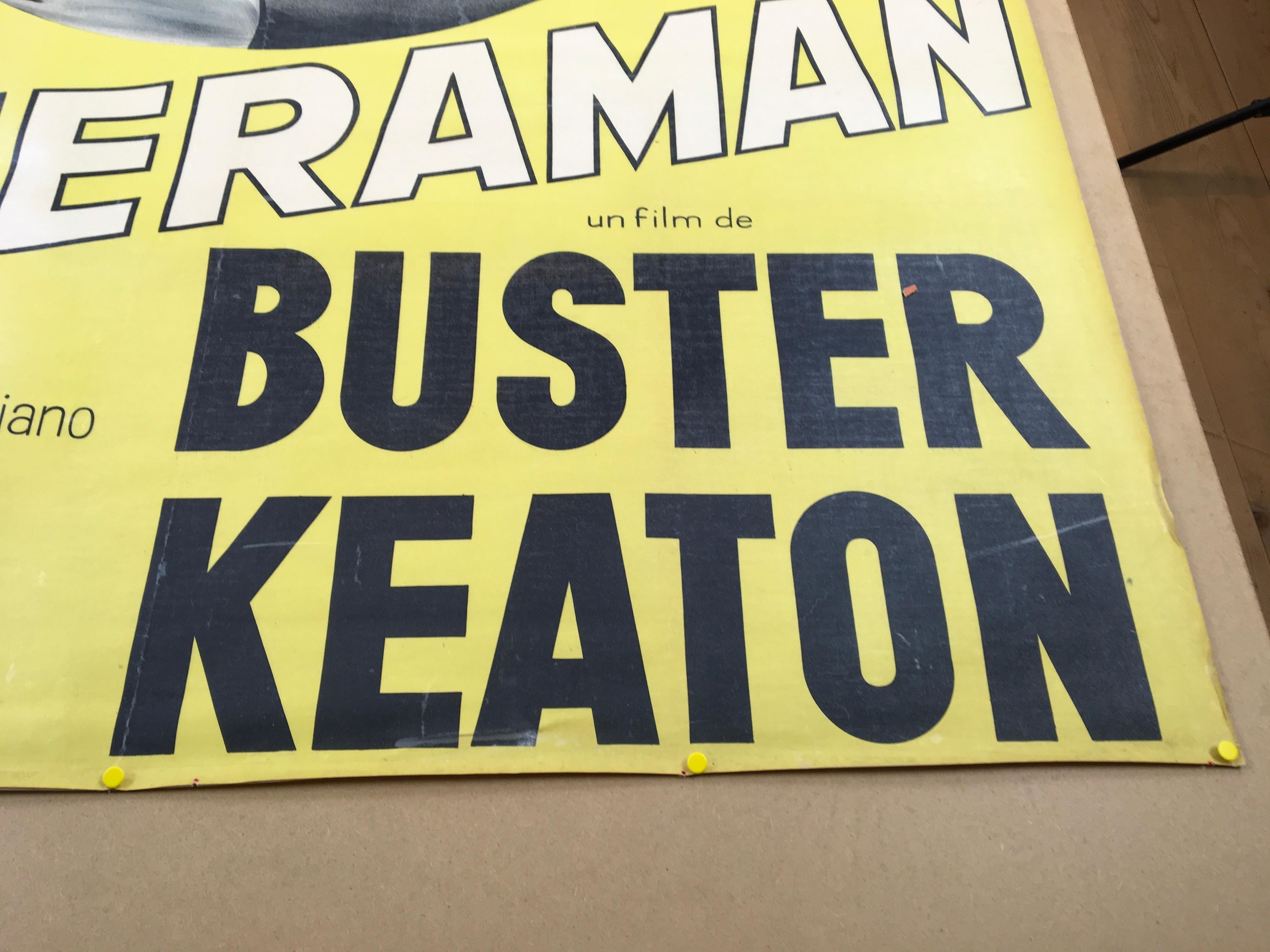 Other Film Poster Affiche Le Cameraman, Buster Keaton For Sale