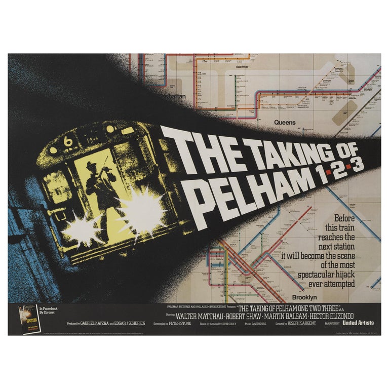 Robert Shaw Pelham 123 True Story Film Poster 