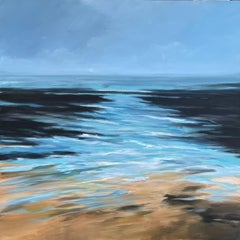 Blue Beyond, Painting, Acrylic on Canvas