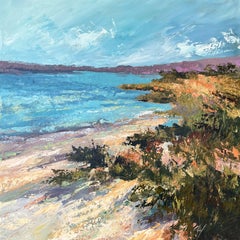 Coastline, Painting, Acrylic on Canvas