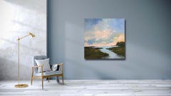 Früher Morgen, Gemälde, Acryl auf Leinwand