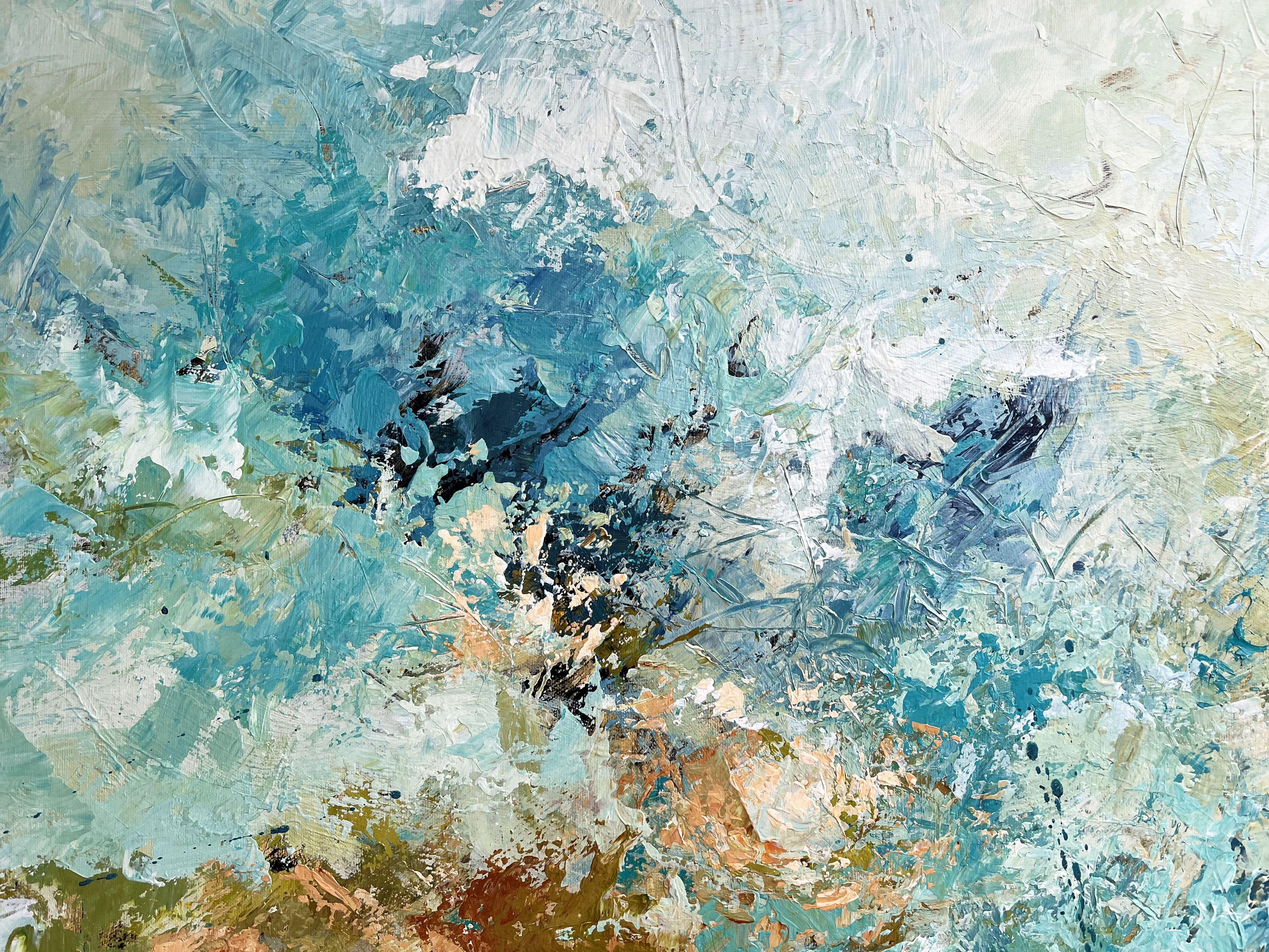 Garden Party, Painting, Acrylic on Canvas For Sale 1