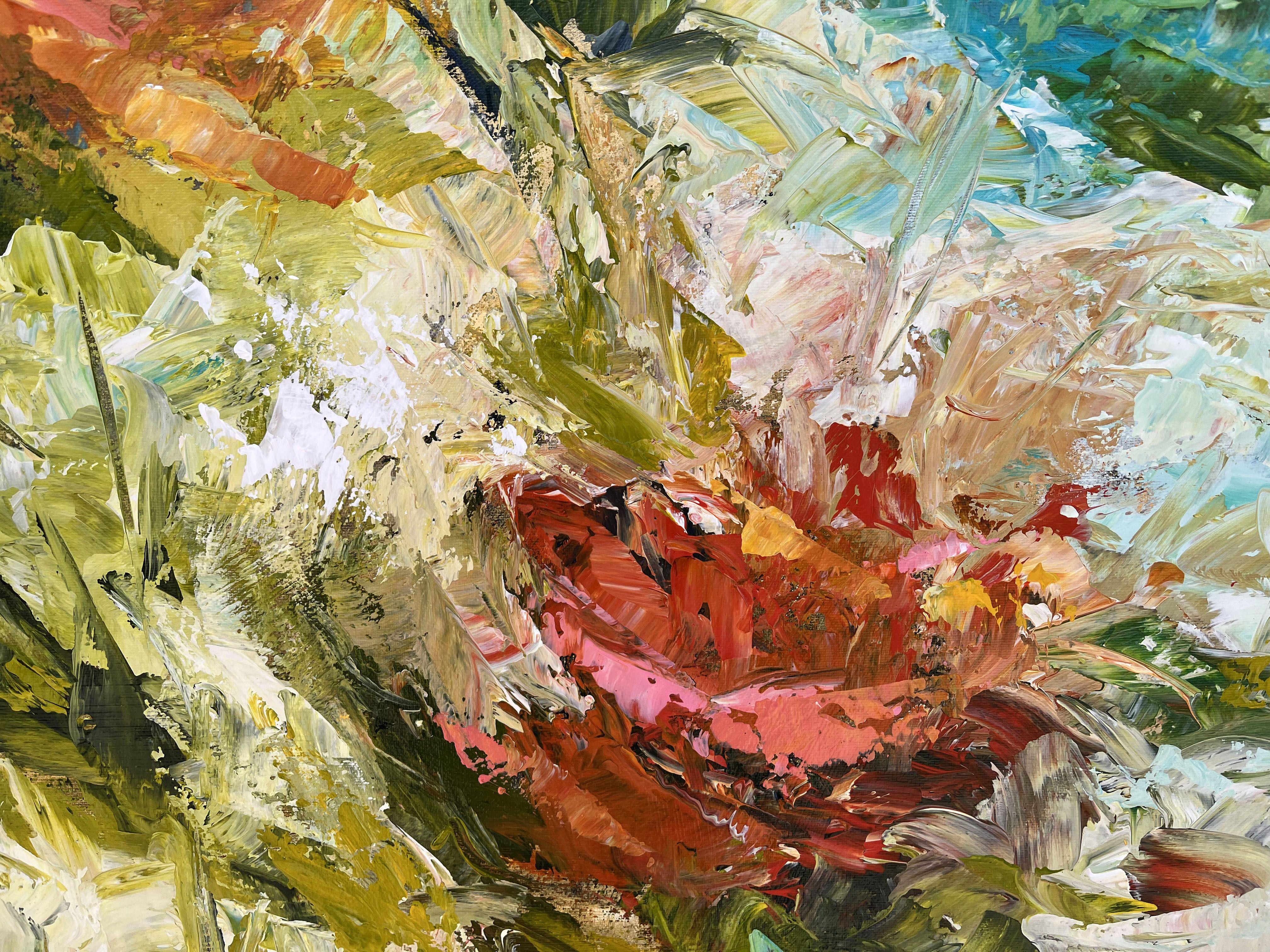 Gloria de la primavera, Pintura, Acrílico sobre lienzo en venta 1