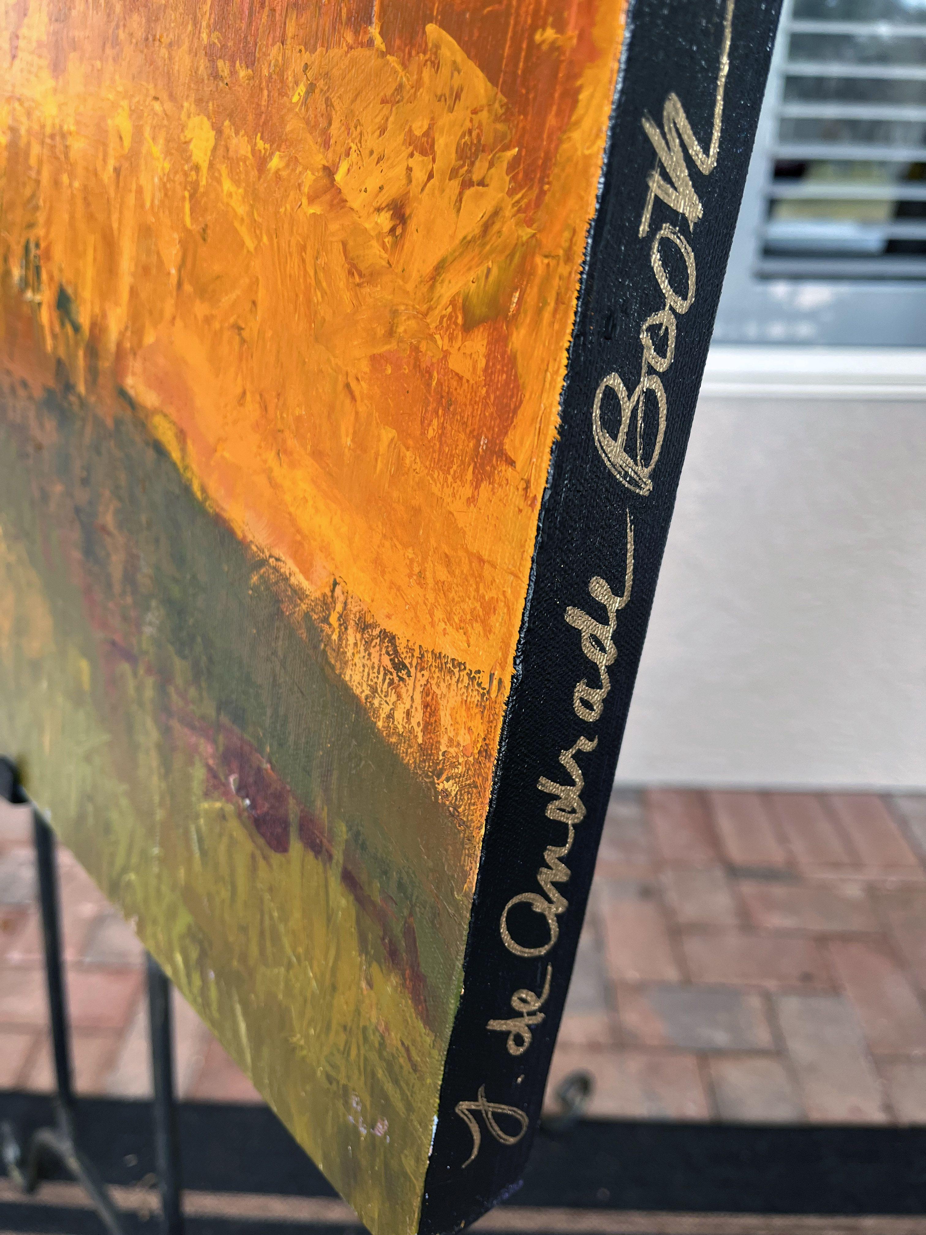 Campos dorados, Pintura, Acrílico sobre lienzo en venta 2