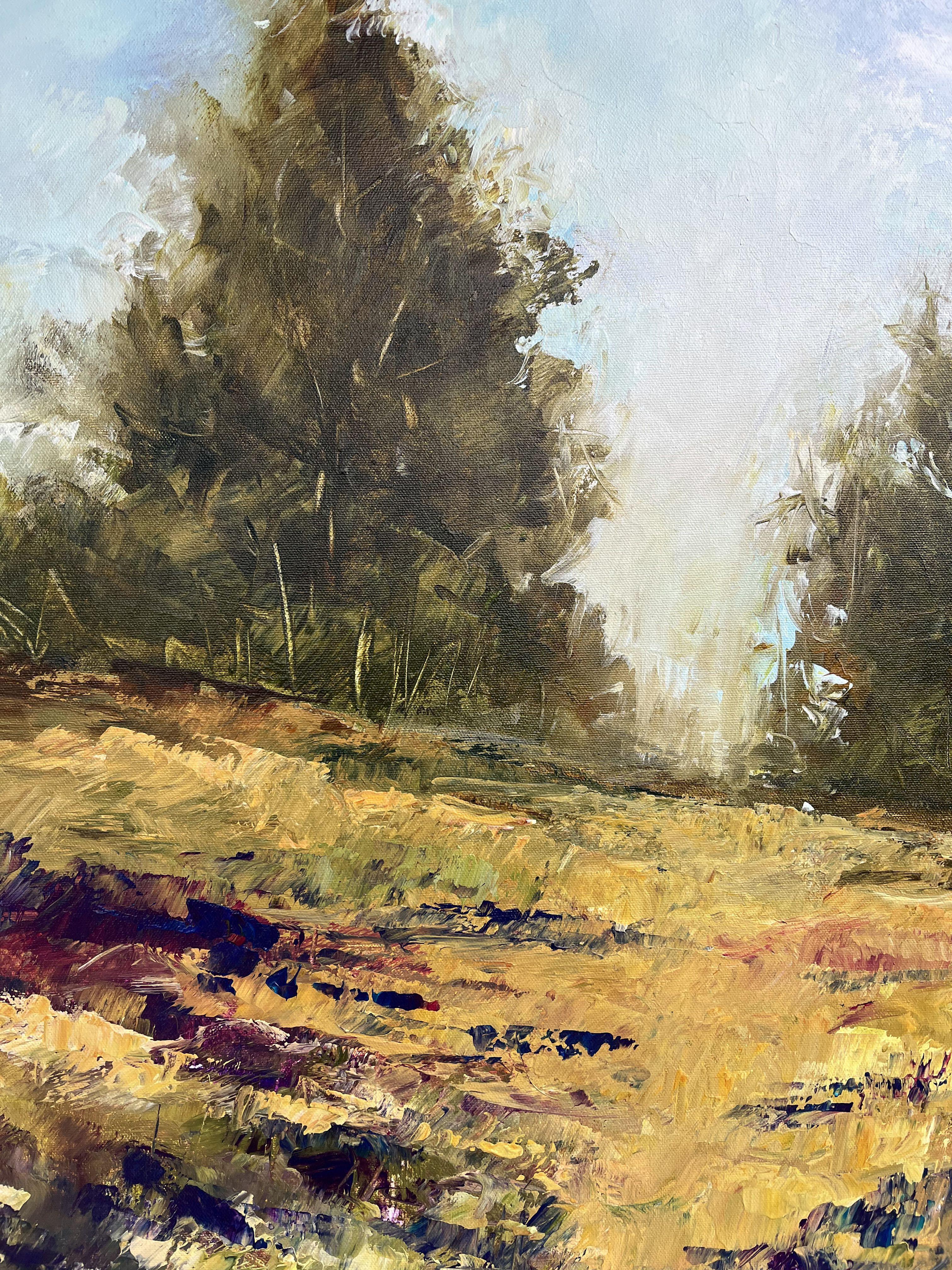 I. Hill, Pittura, Acrilico su tela - Painting Impressionismo di Filomena Booth