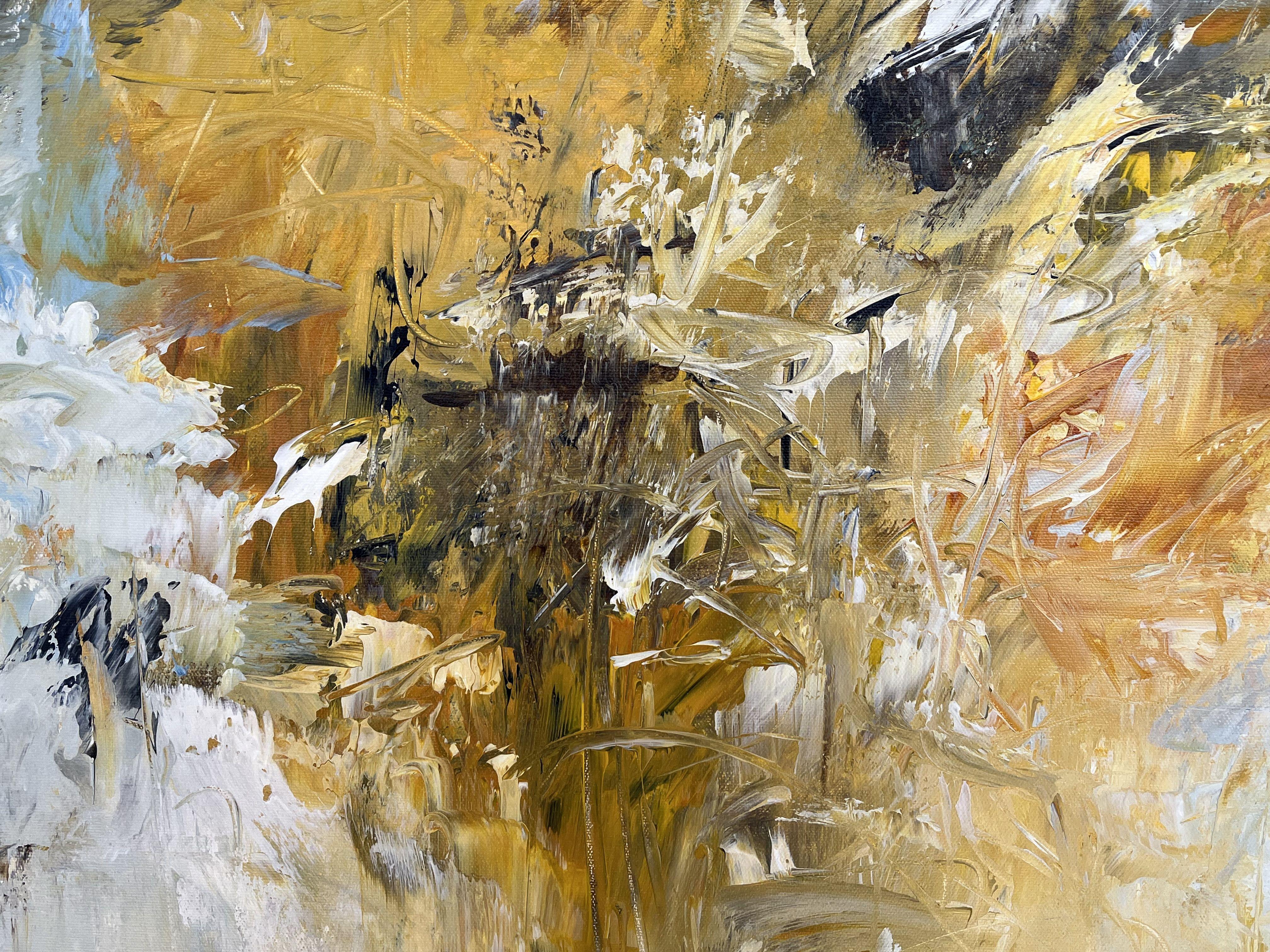 Interludio, Pittura, Acrilico su tela - Painting Astratto di Filomena Booth