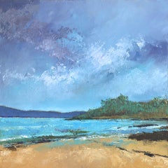 Lake Shore, peinture, acrylique sur toile