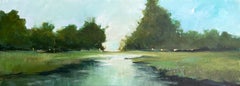 Mystic Morning - Impressionist Costal Landscape Acrylic Panting