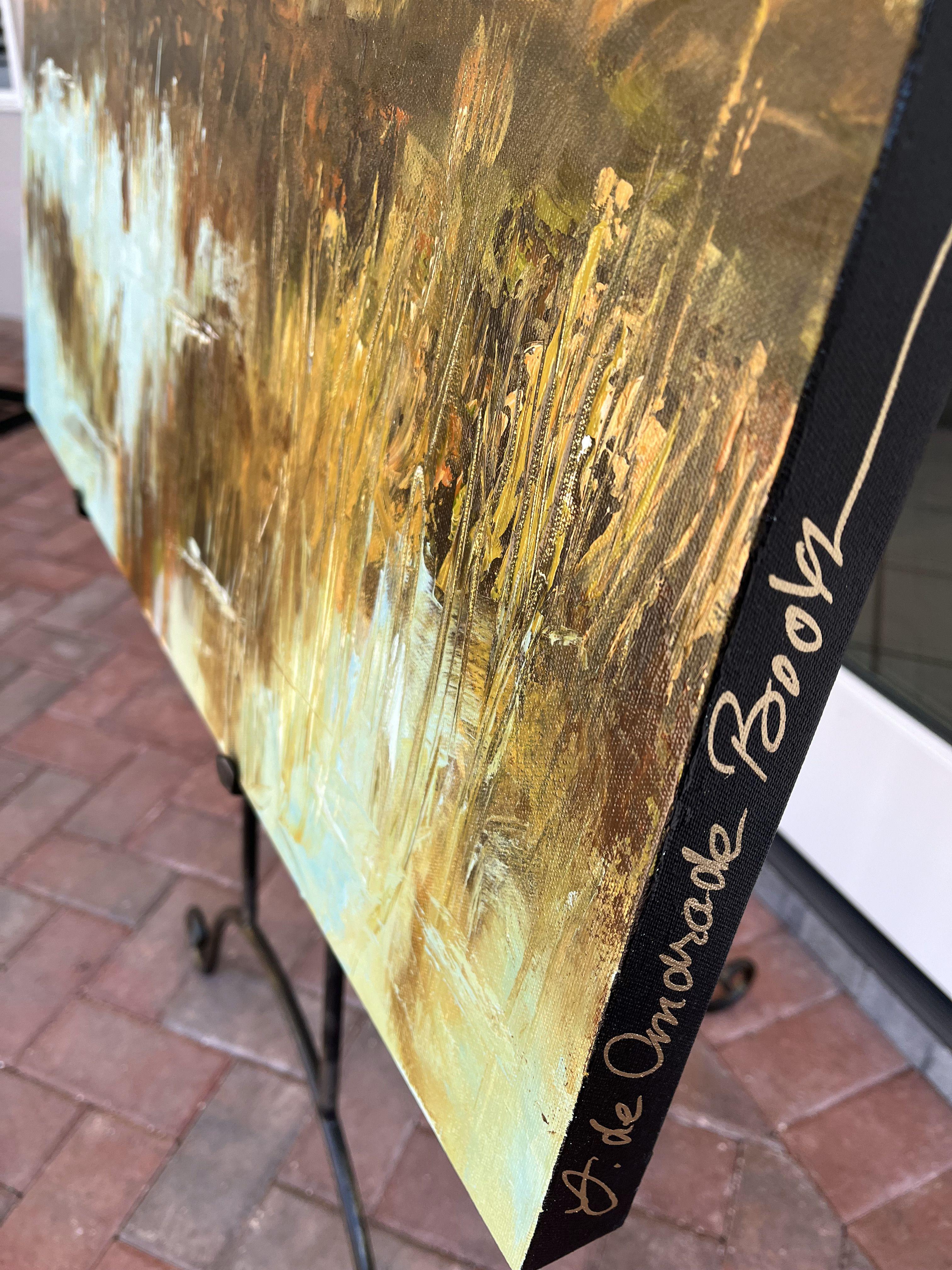 Peaceful Reflections, Gemälde, Acryl auf Leinwand im Angebot 2