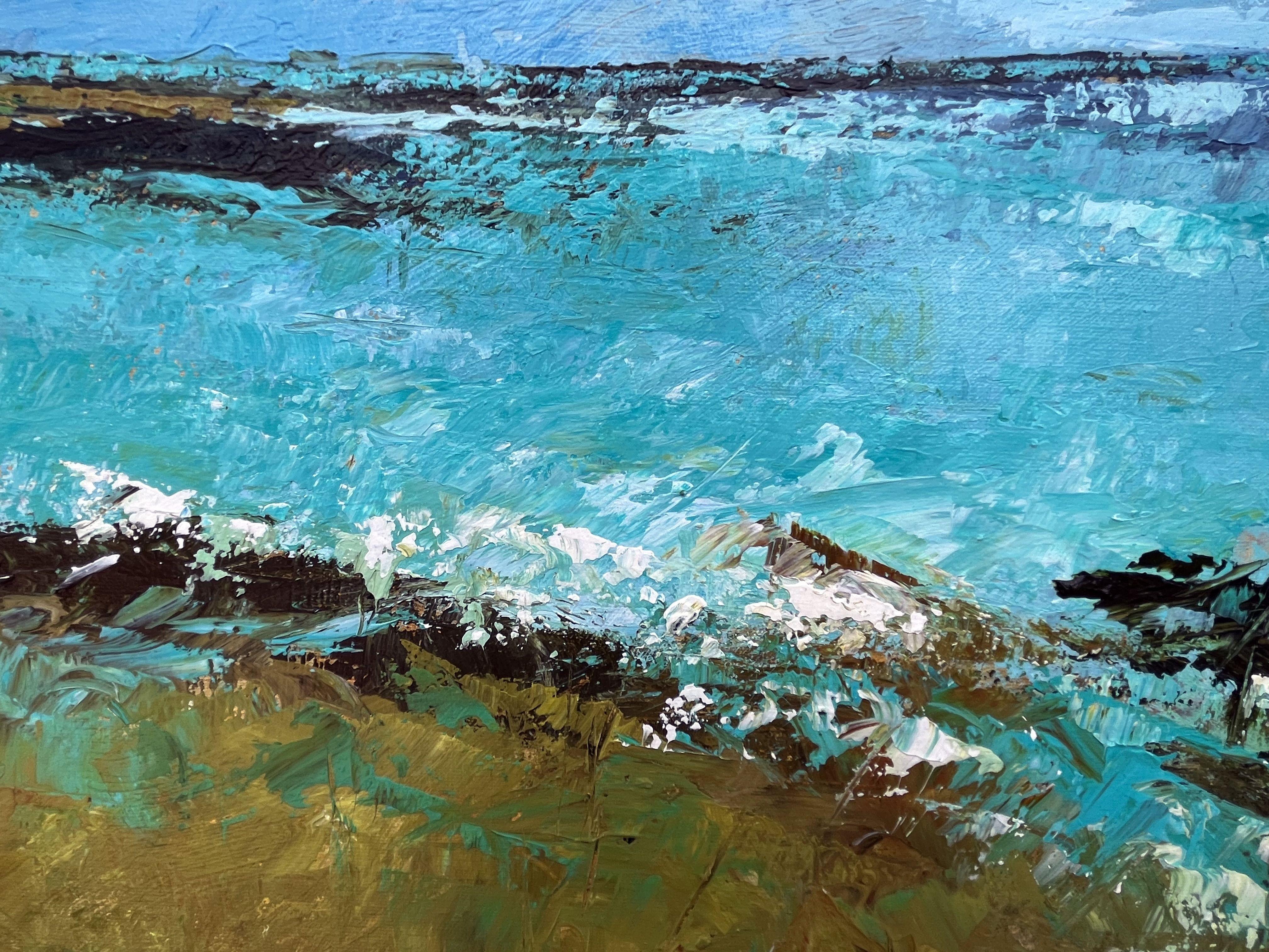 Rising Tide, Gemälde, Acryl auf Leinwand im Angebot 1
