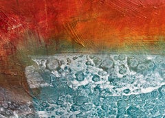 Arena y mar, Pintura, Acrílico sobre lienzo