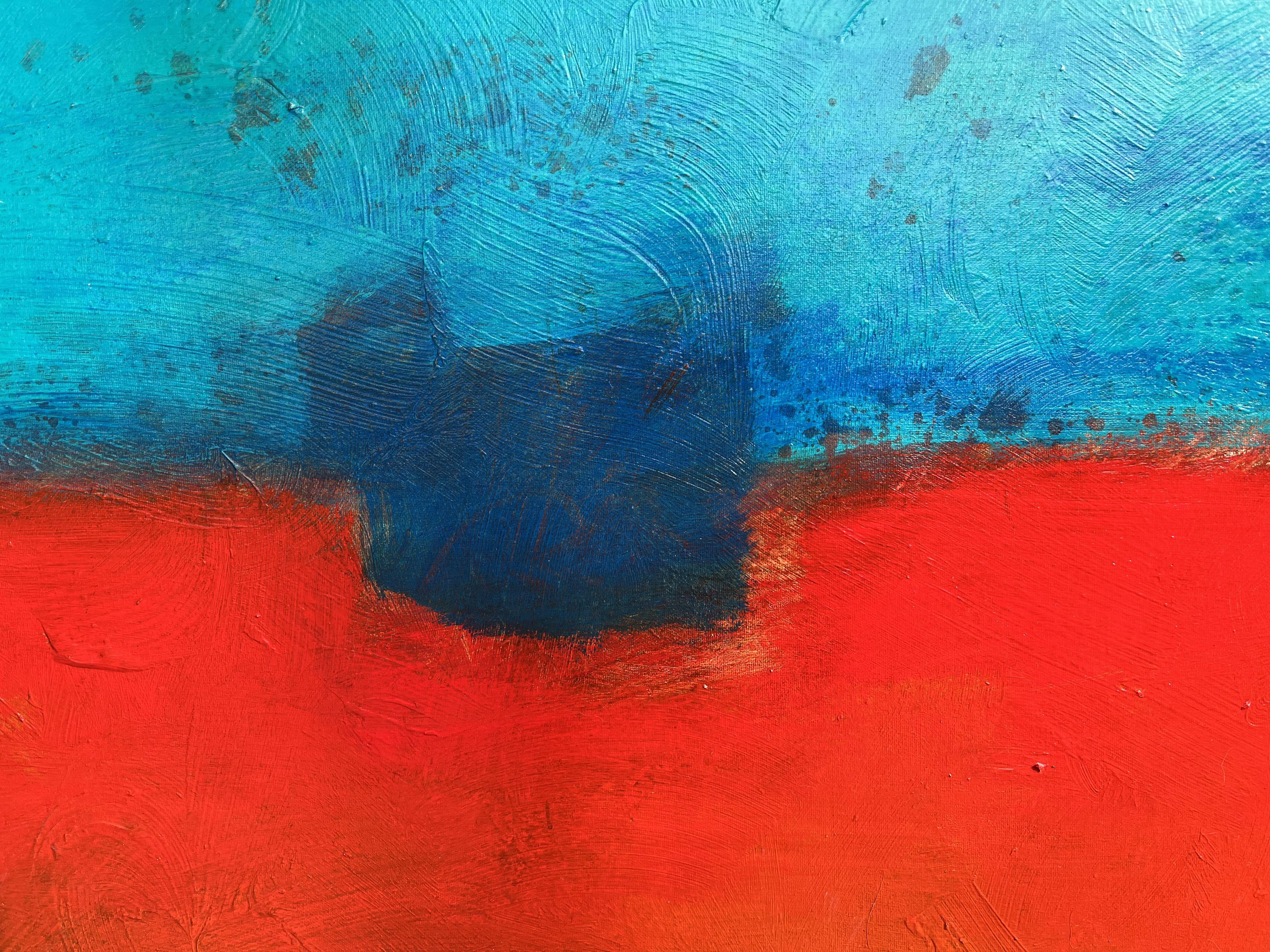 Sand and Sea, Painting, Acrylic on Canvas For Sale 1