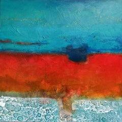Sand and Sea, Painting, Acrylic on Canvas