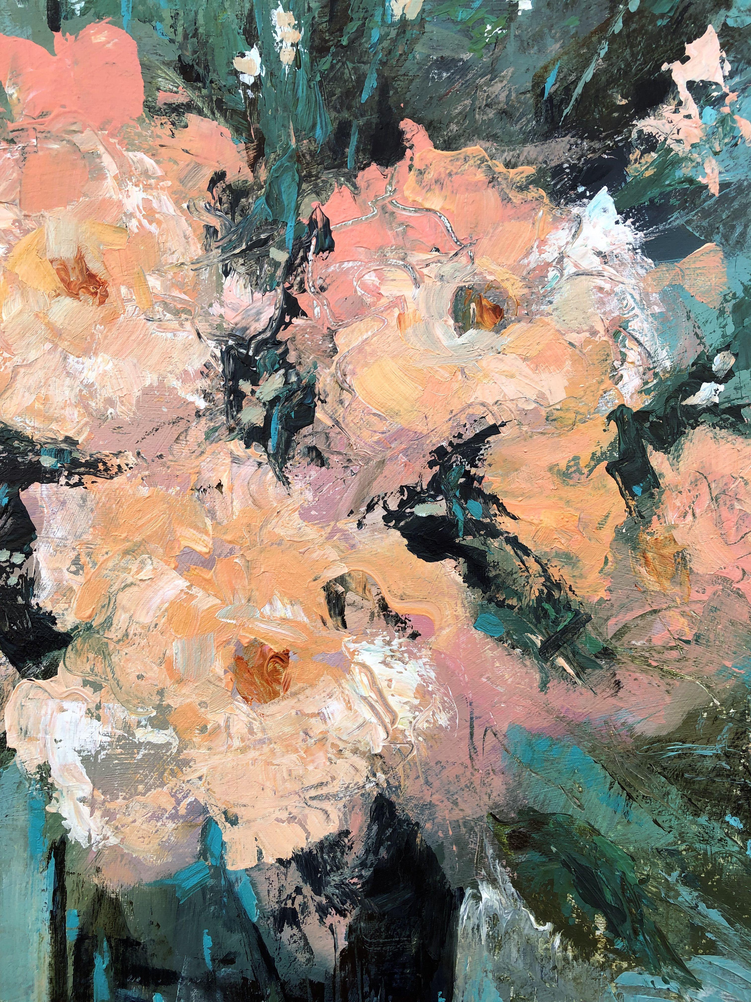 Canción de primavera, Pintura, Acrílico sobre lienzo en venta 1