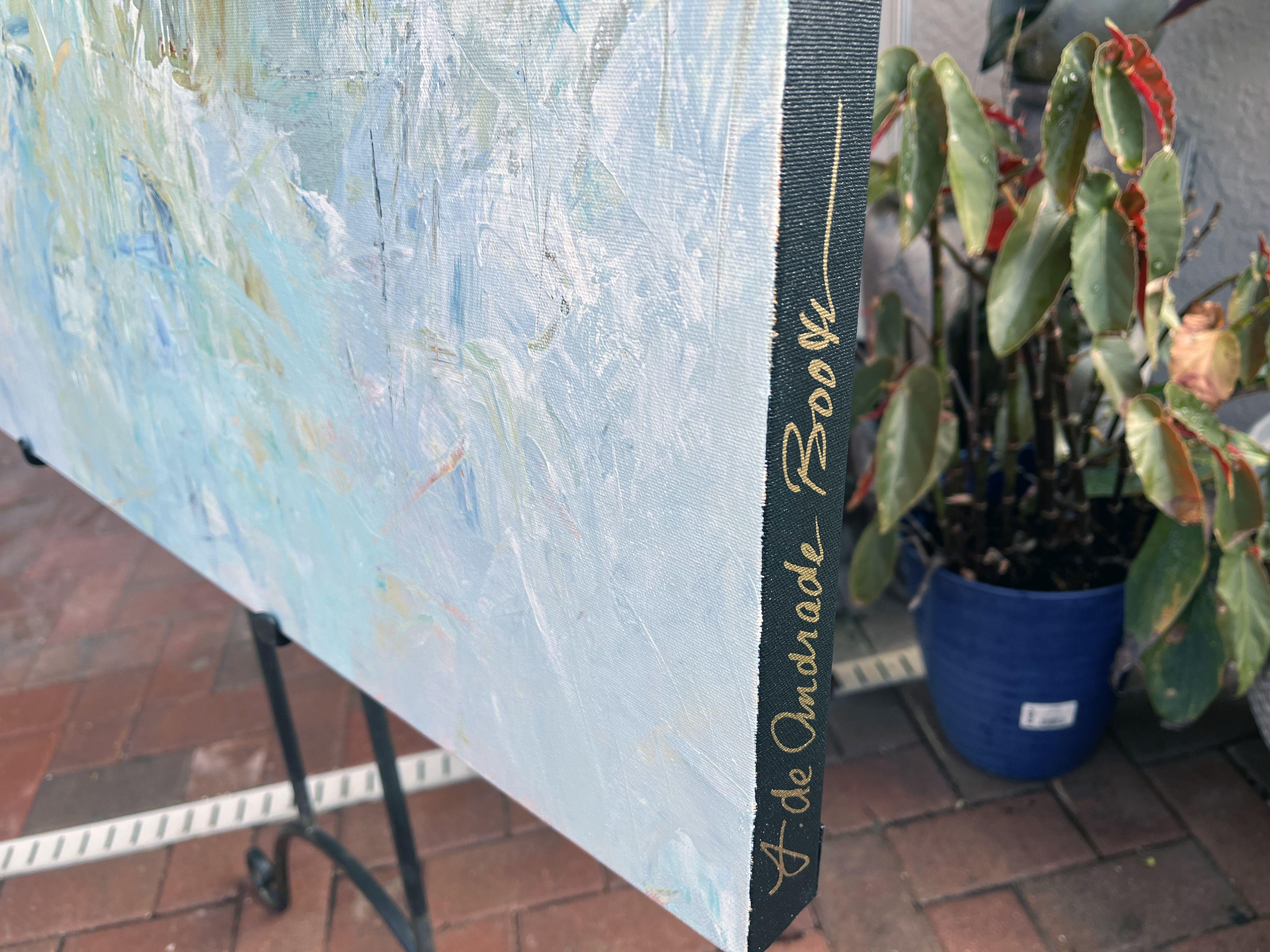 Spring Thaw, Painting, Acrylic on Canvas For Sale 2