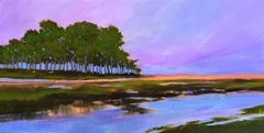 Peinture - « Sunset Blush », acrylique sur toile