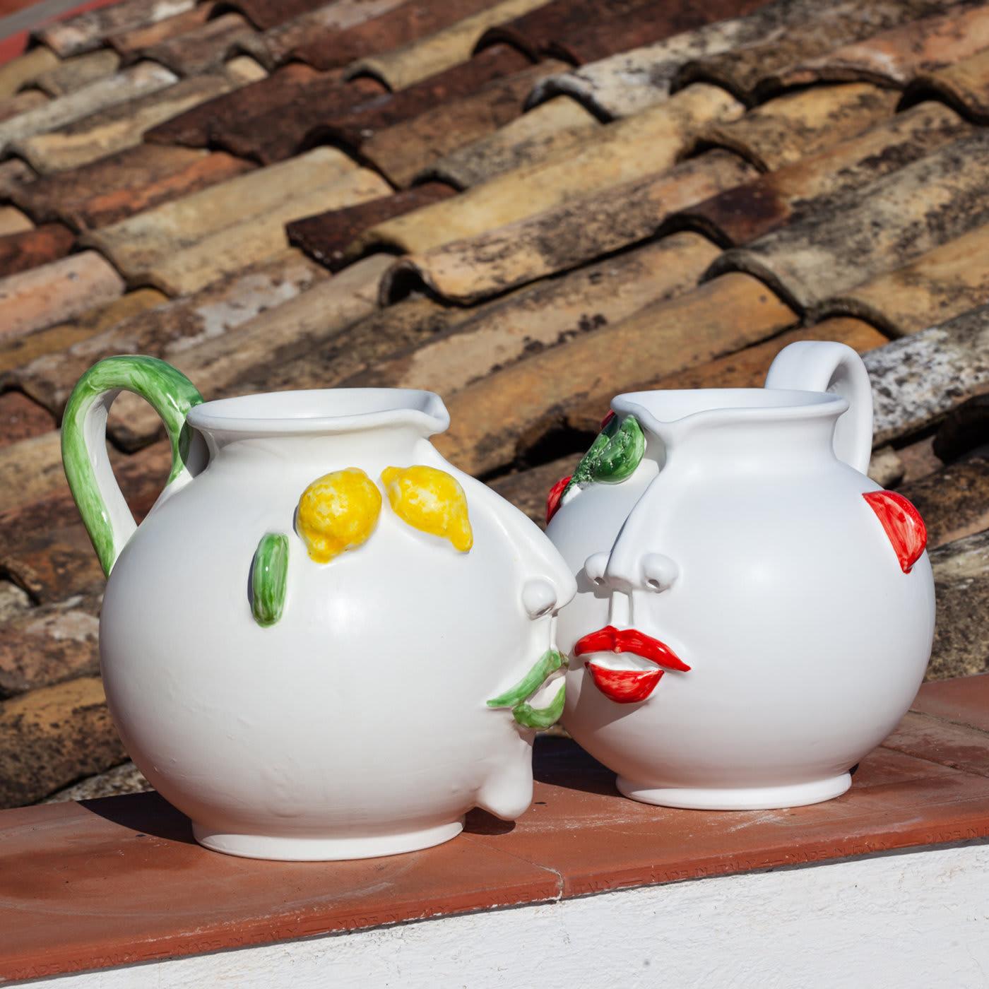 Filomena Street Vendor of Lemons Pitcher In New Condition For Sale In Milan, IT