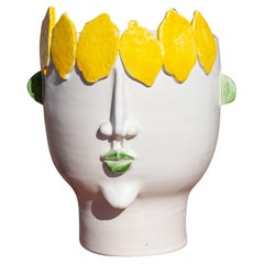 Filomena Street Vendor of Lemons Vase