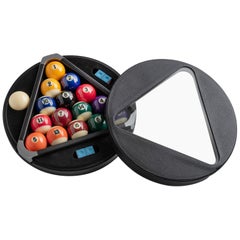 Billiard Game Set with Cue Balls and Triangle by Impatia