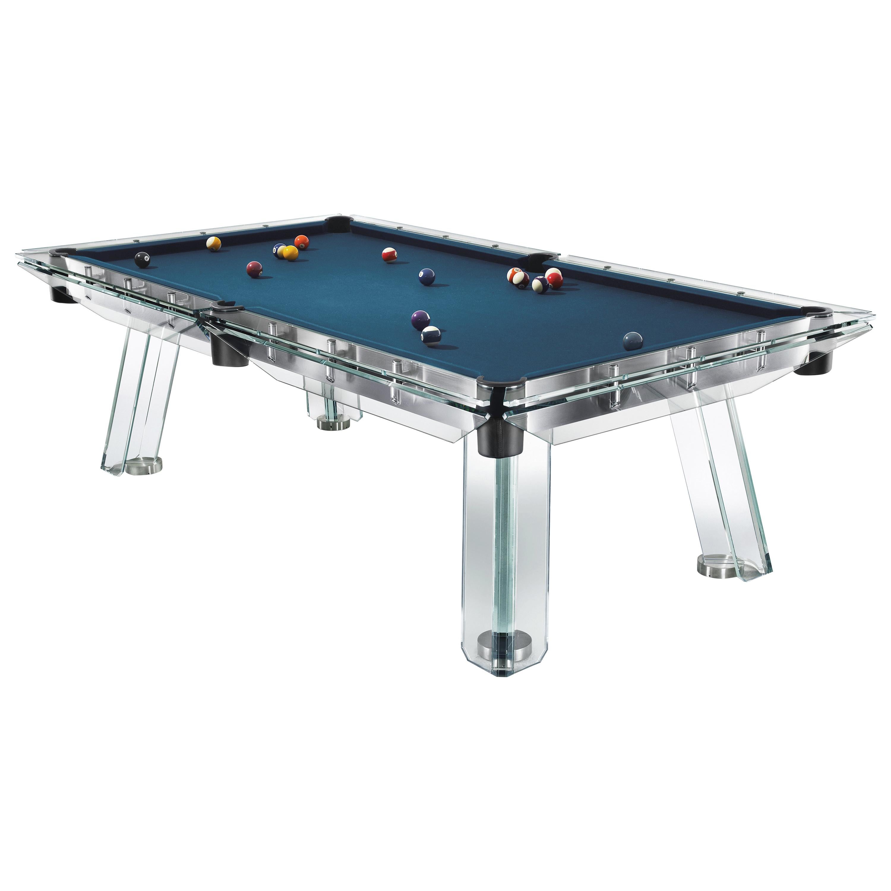 Contemporary Glass Pool Table by Impatia
