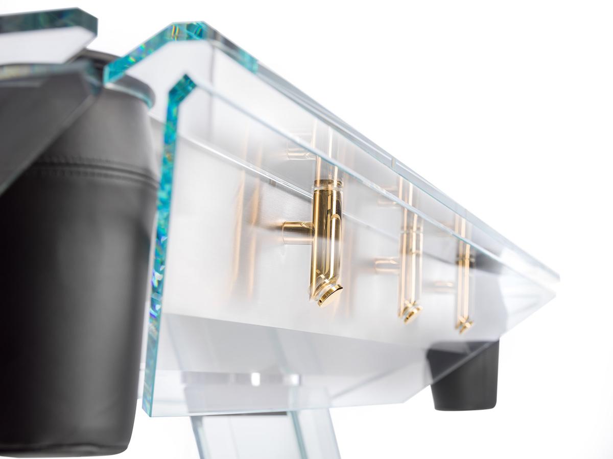 Filotto Gold, Tavolo da biliardo dal design contemporaneo di Impatia in vendita 5