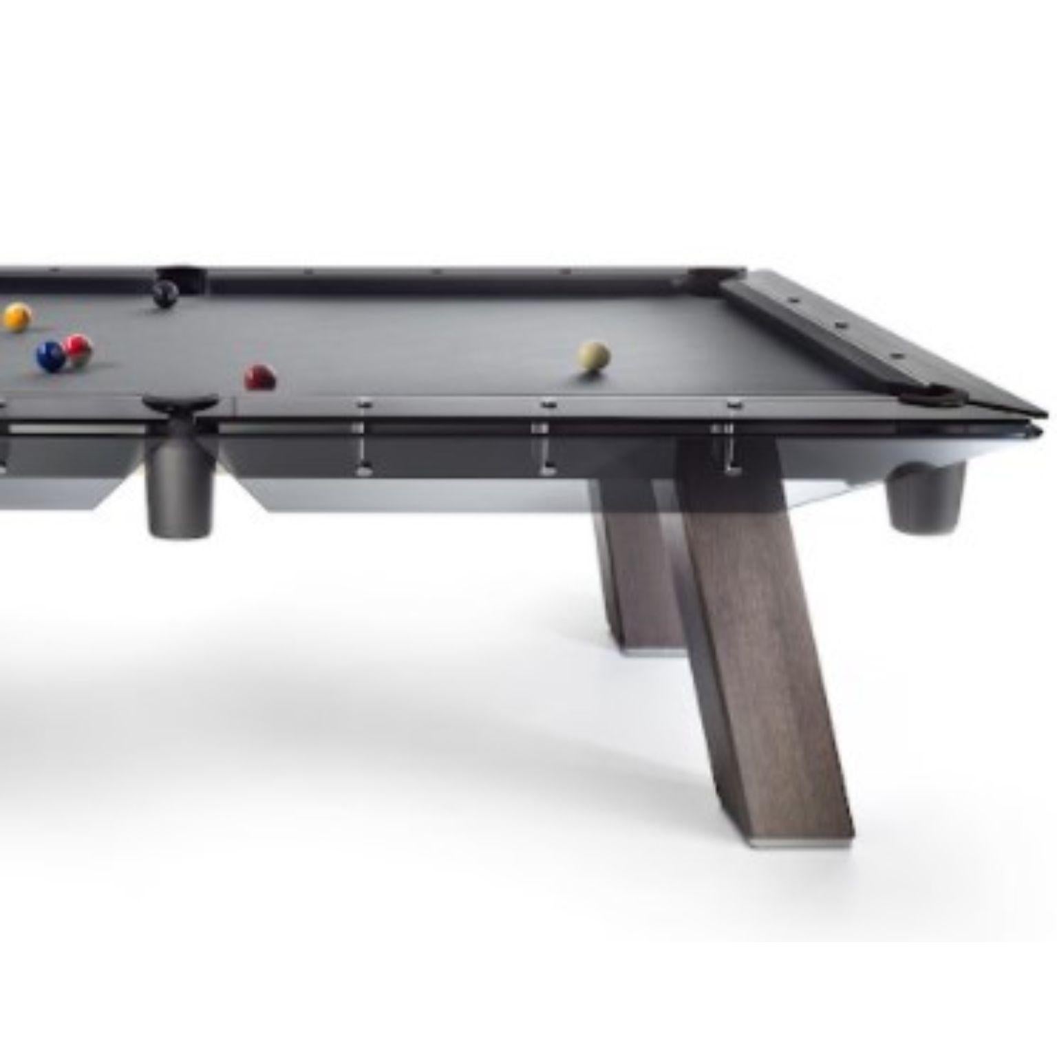 glass pool table