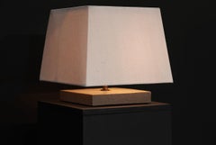 Fin Ceramic Table Lamp, Lichen