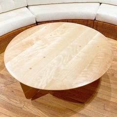 Fin Coffee Table by Evan Bush in Birch