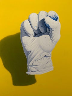 Nuno Viegas Power Glove Contemporary Street Artist Screenprint