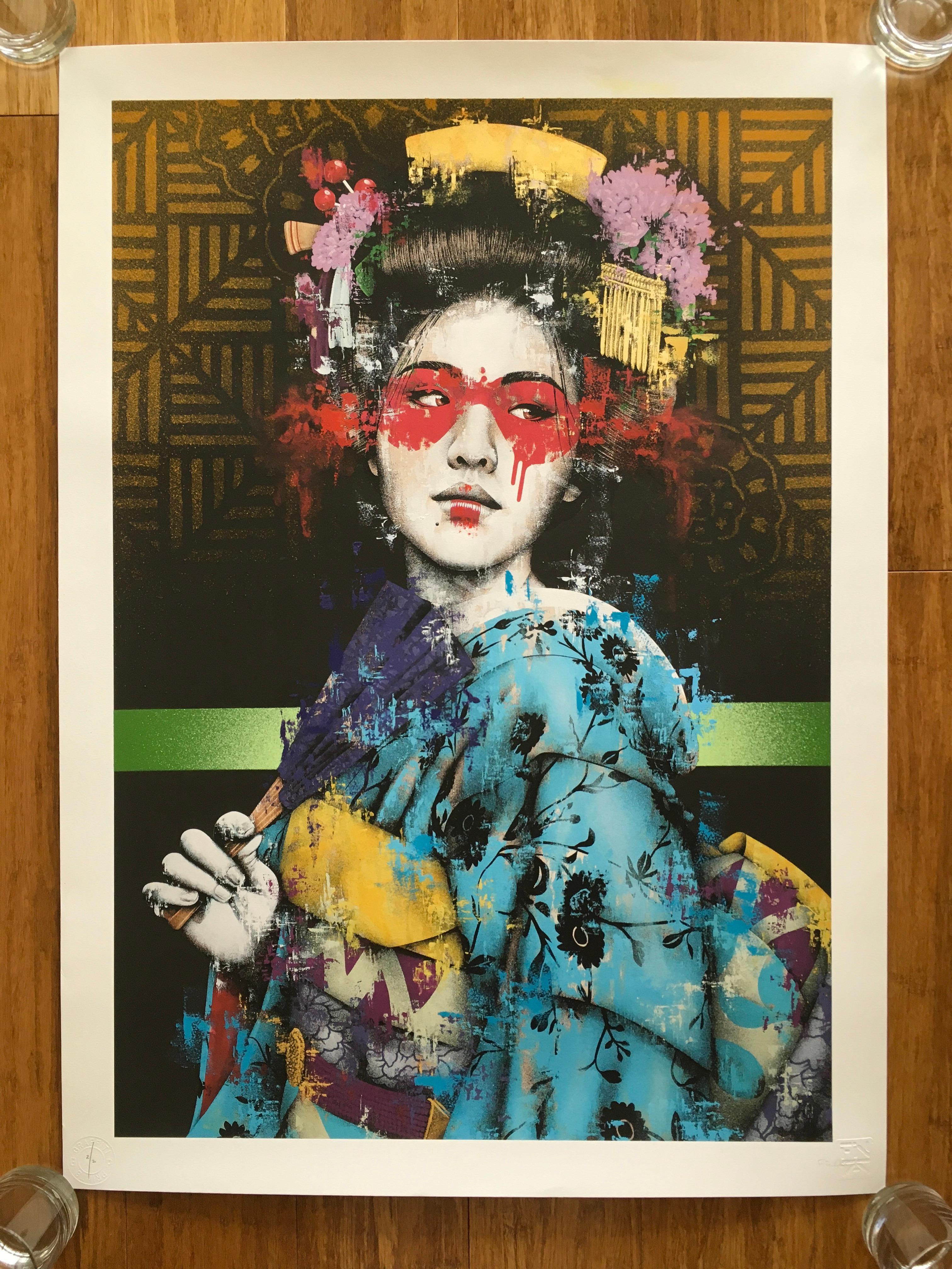 Sansho (2019), Stampa a pigmenti d'archivio unica, edizione molto rara di soli 2 esemplari in vendita 2