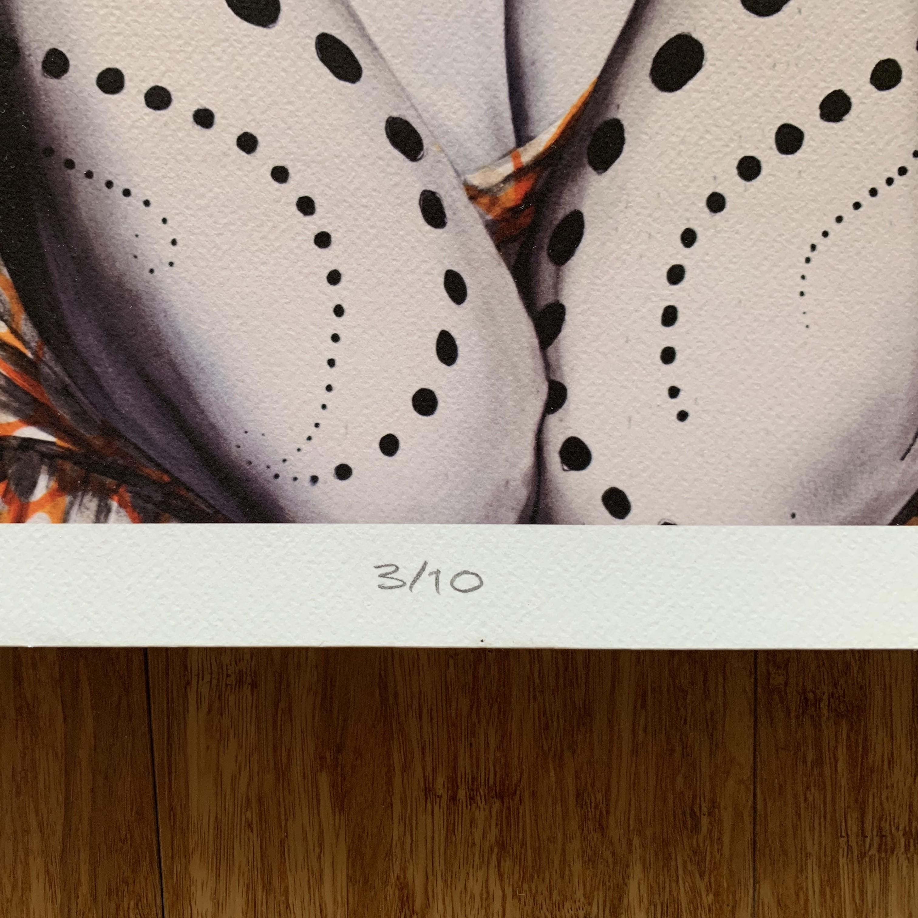 SPLASH by FinDAC x Christina Angelina Serigrafía en una Edición de 10 en venta 7