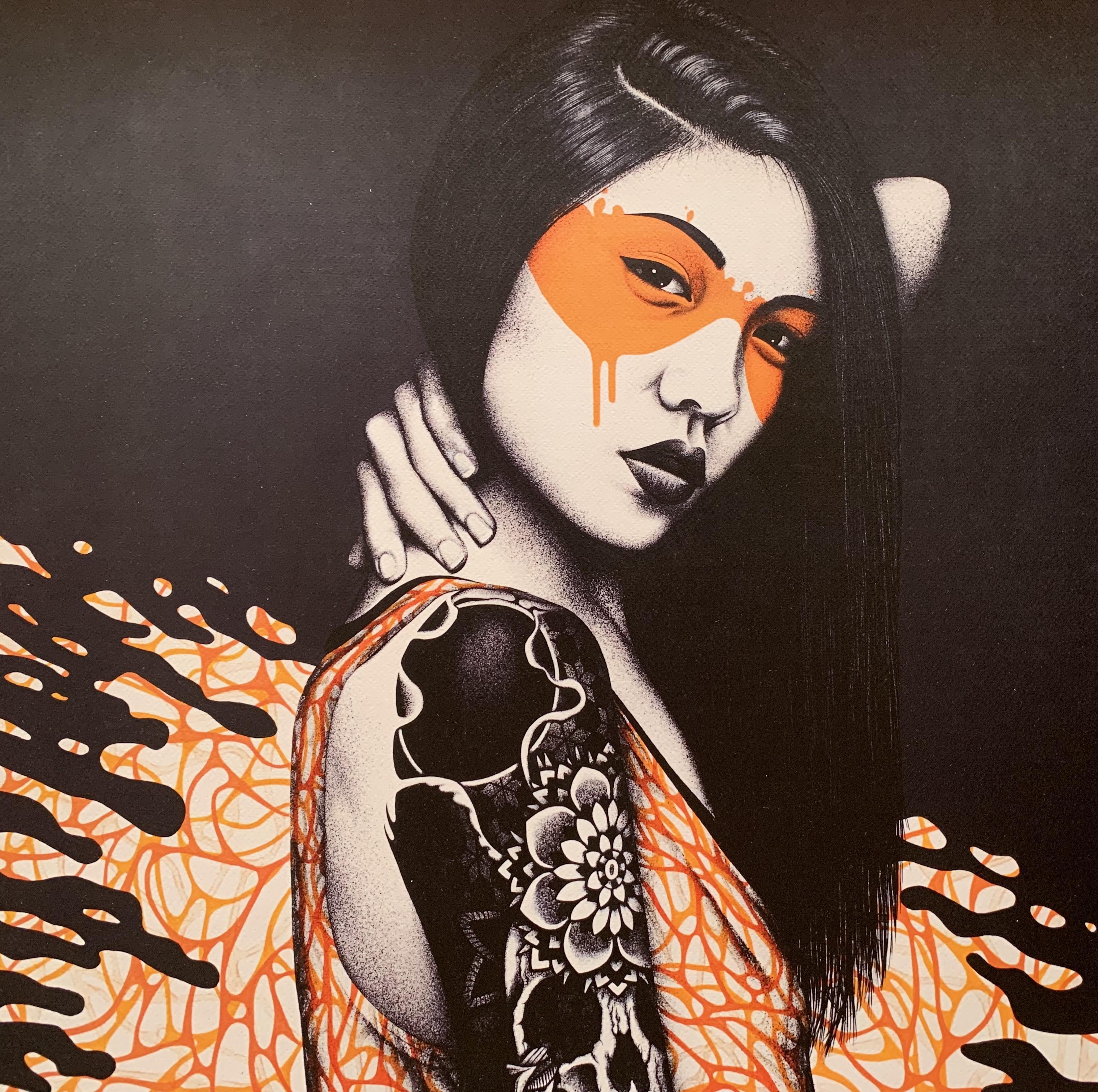 SPLASH by FinDAC x Christina Angelina Serigrafía en una Edición de 10 en venta 11