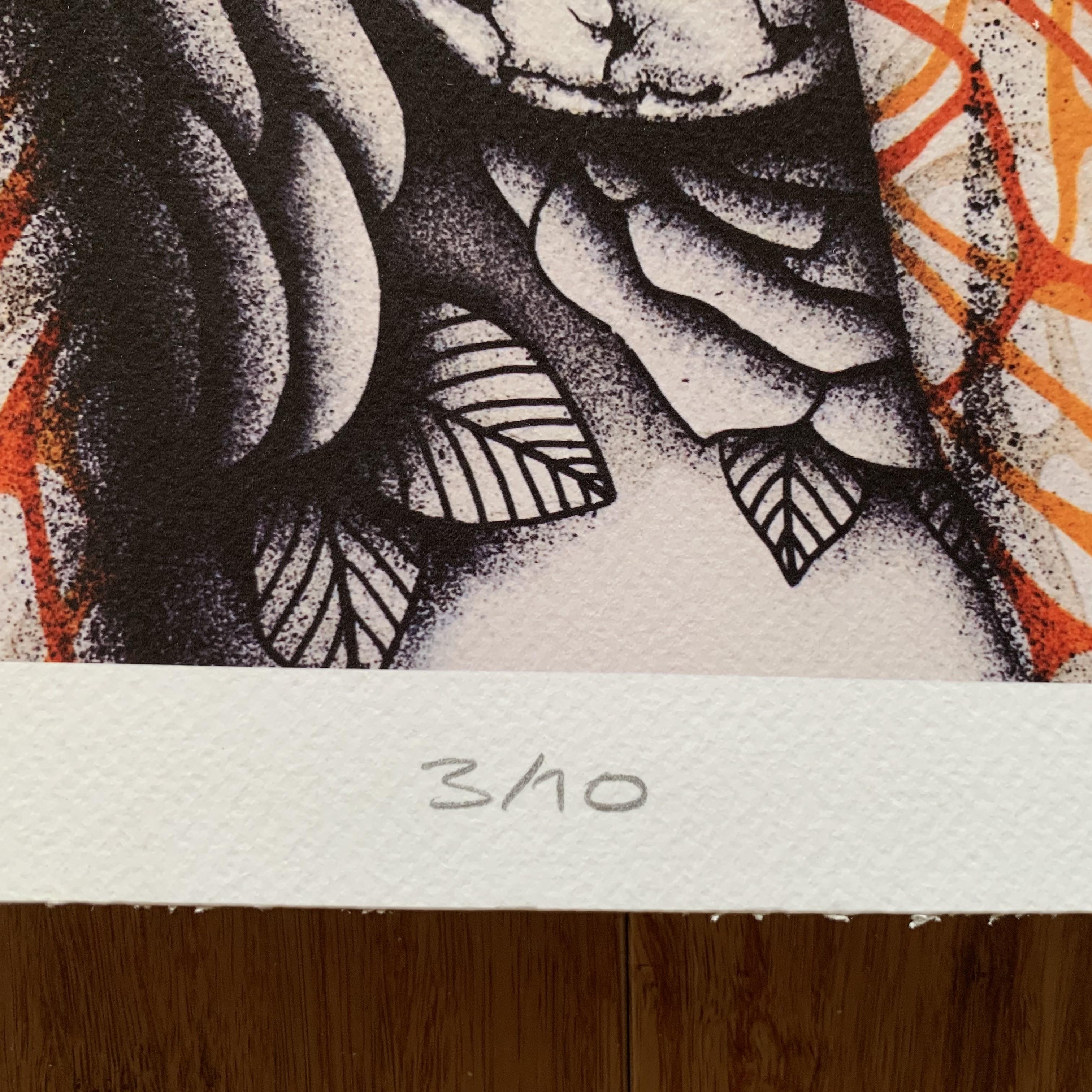 SPLASH by FinDAC x Christina Angelina Serigrafía en una Edición de 10 en venta 13