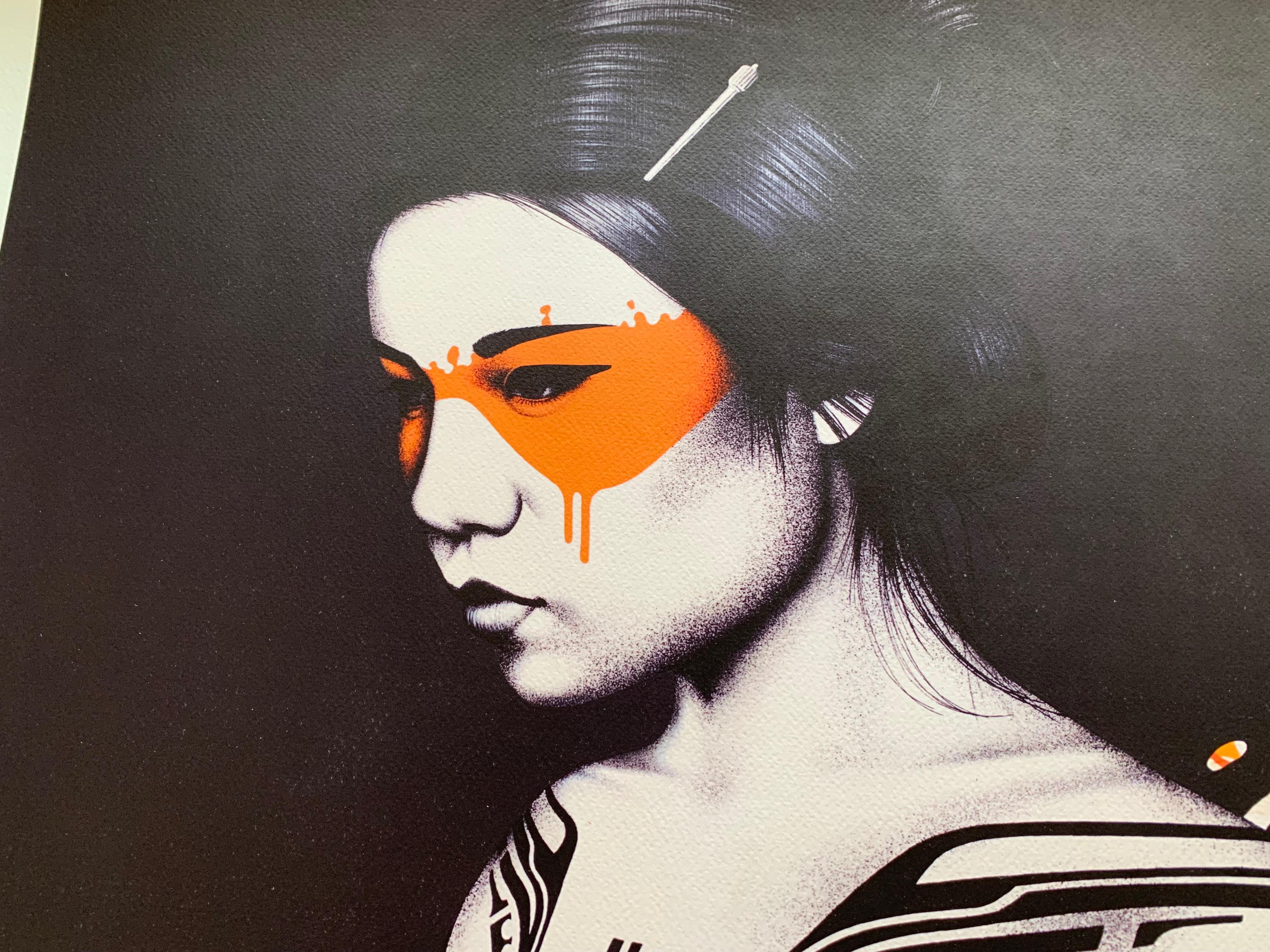SPLASH by FinDAC x Christina Angelina Serigrafía en una Edición de 10 - Print Arte callejero de Fin DAC