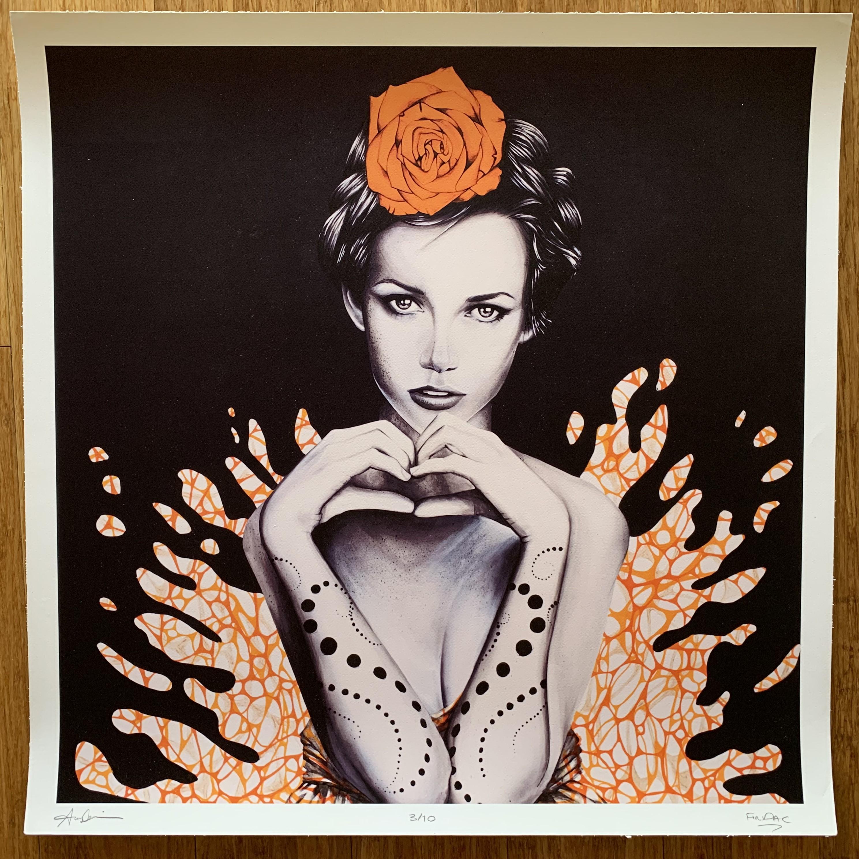 SPLASH by FinDAC x Christina Angelina Serigrafía en una Edición de 10 en venta 3