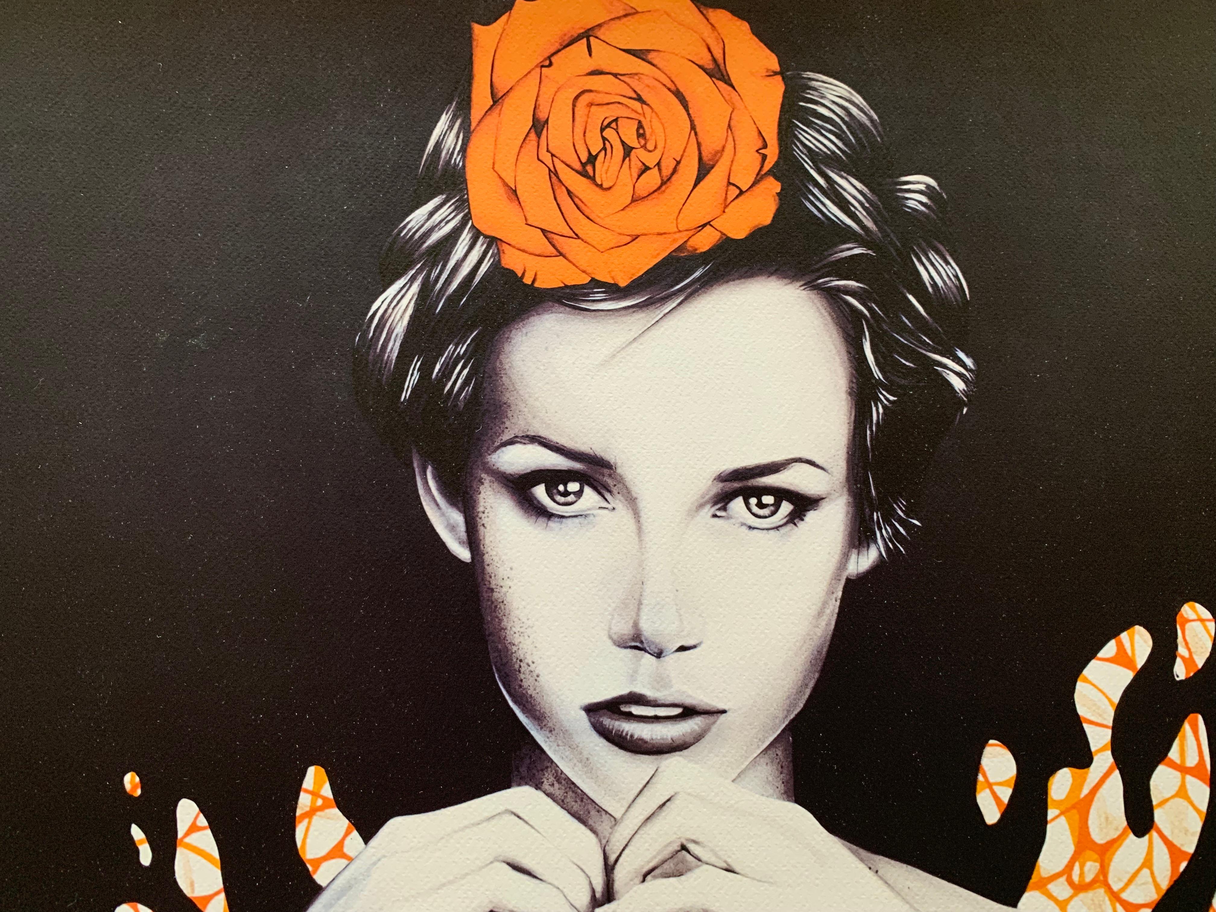 SPLASH by FinDAC x Christina Angelina Serigrafía en una Edición de 10 en venta 4