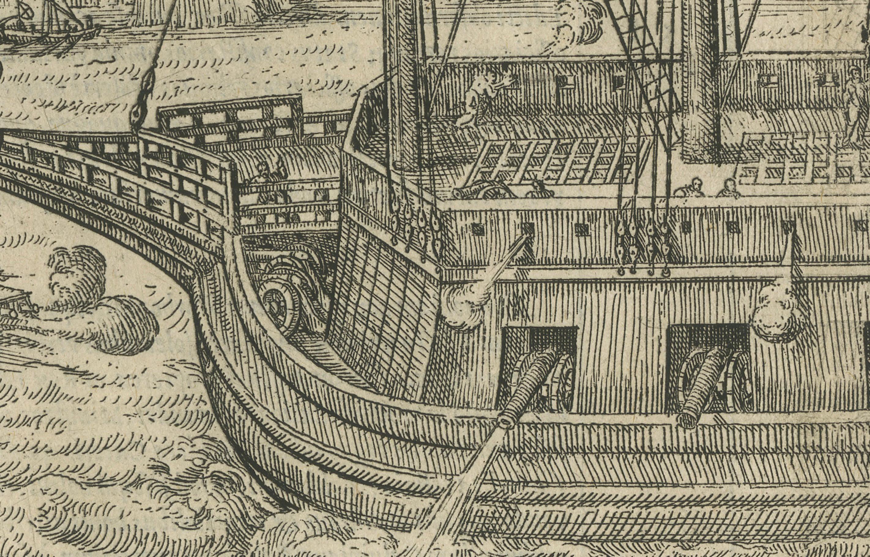 Fin de la Guerre: Das Behemoth des Sieges von Antwerpen, 1585 im Zustand „Gut“ im Angebot in Langweer, NL
