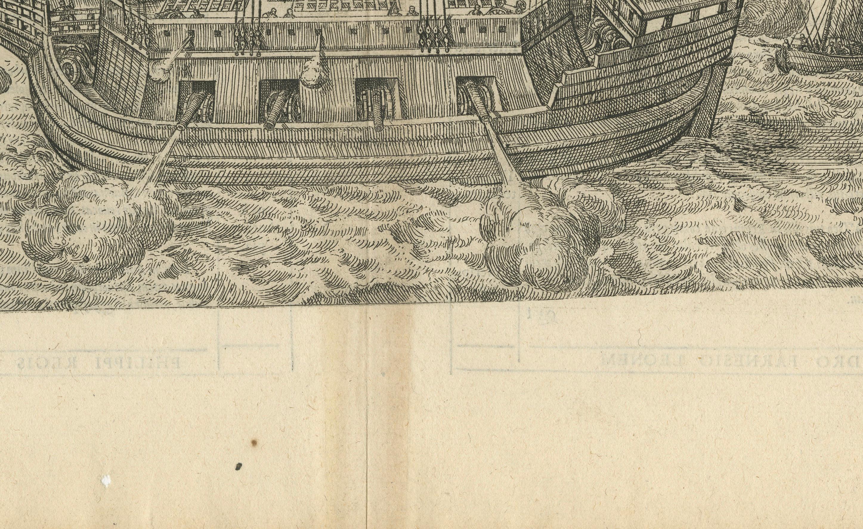 Fin de la Guerre: Das Behemoth des Sieges von Antwerpen, 1585 (Papier) im Angebot