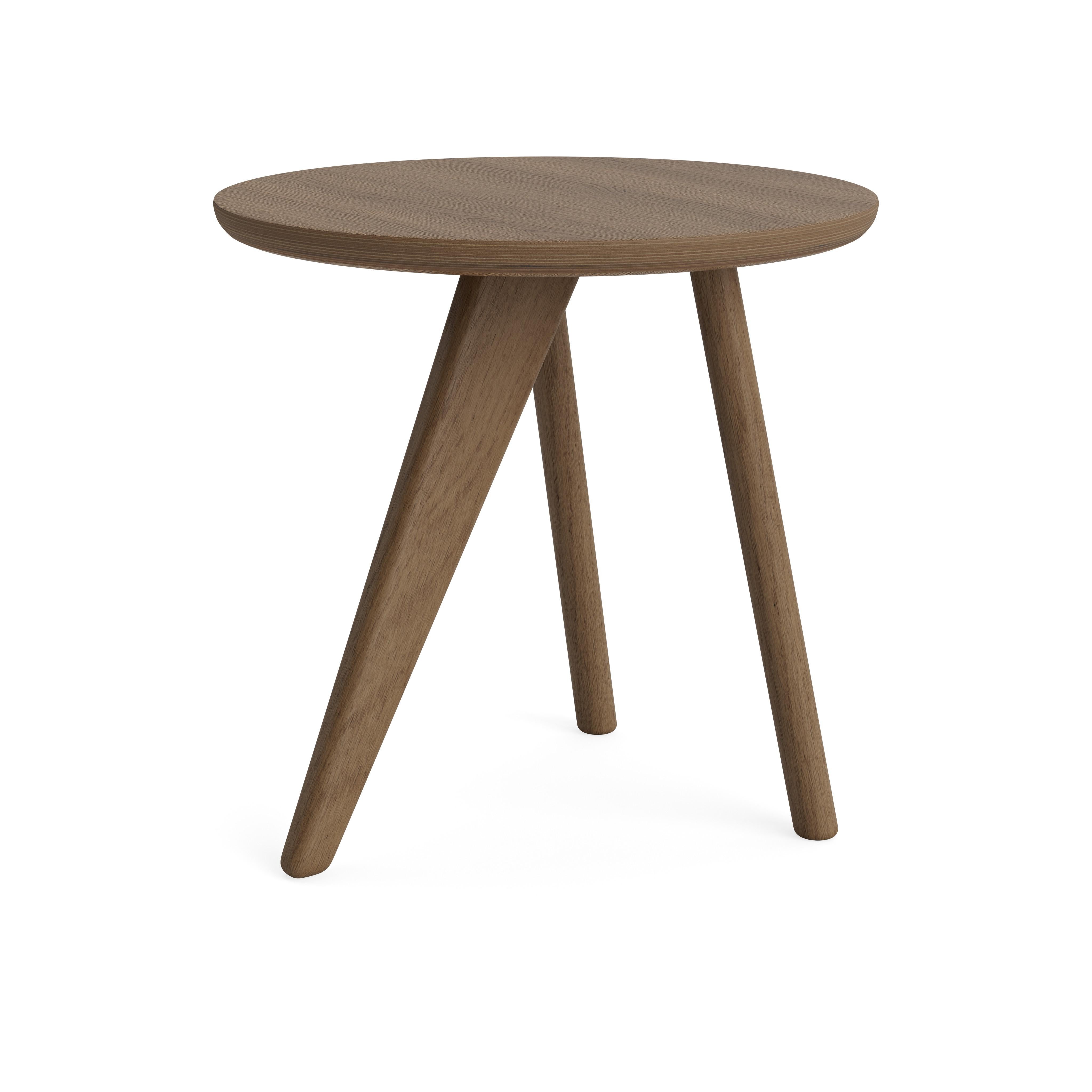 Post-Modern Fin Natural Side Table by NORR11 For Sale
