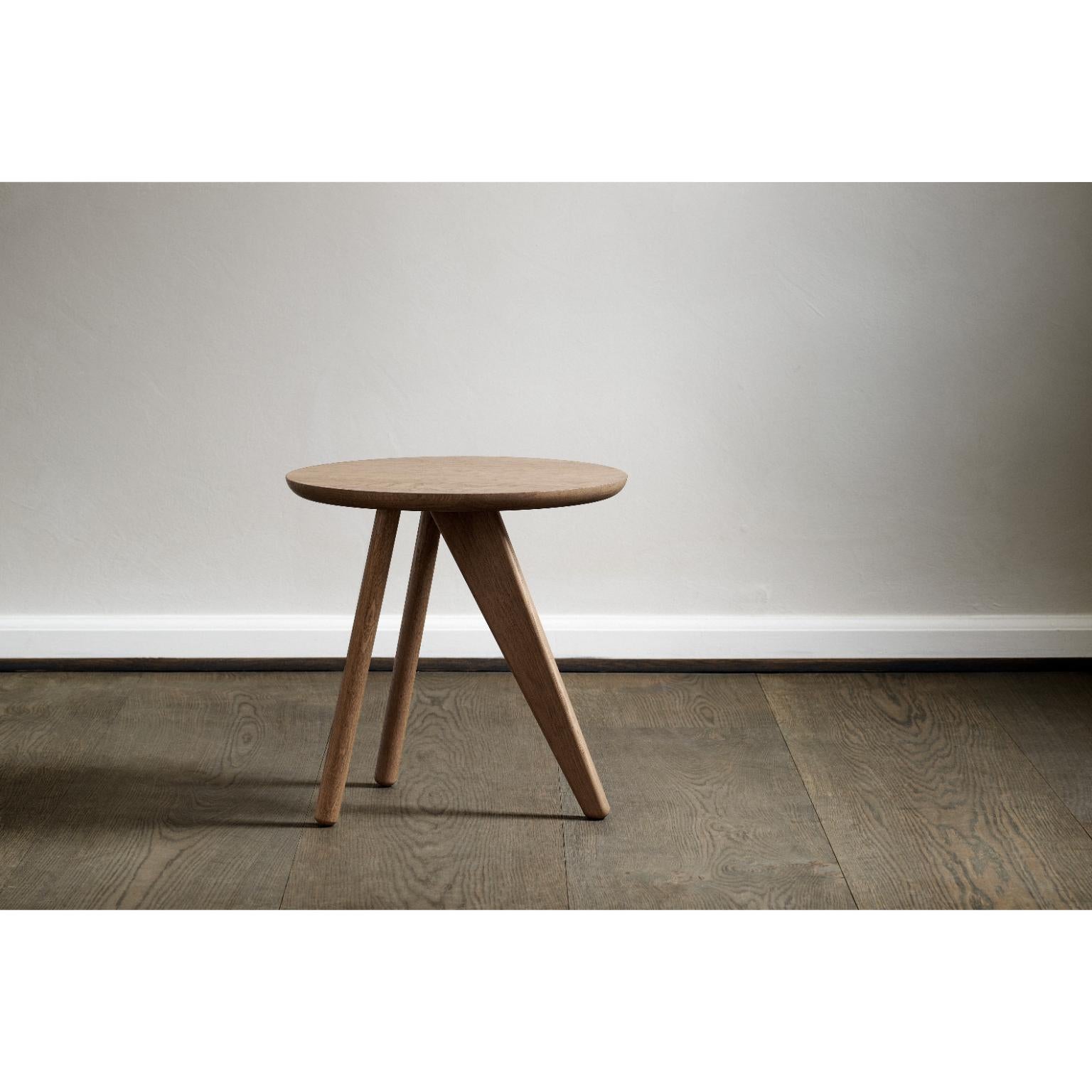 Fin Natural Side Table by NORR11 In New Condition For Sale In Geneve, CH