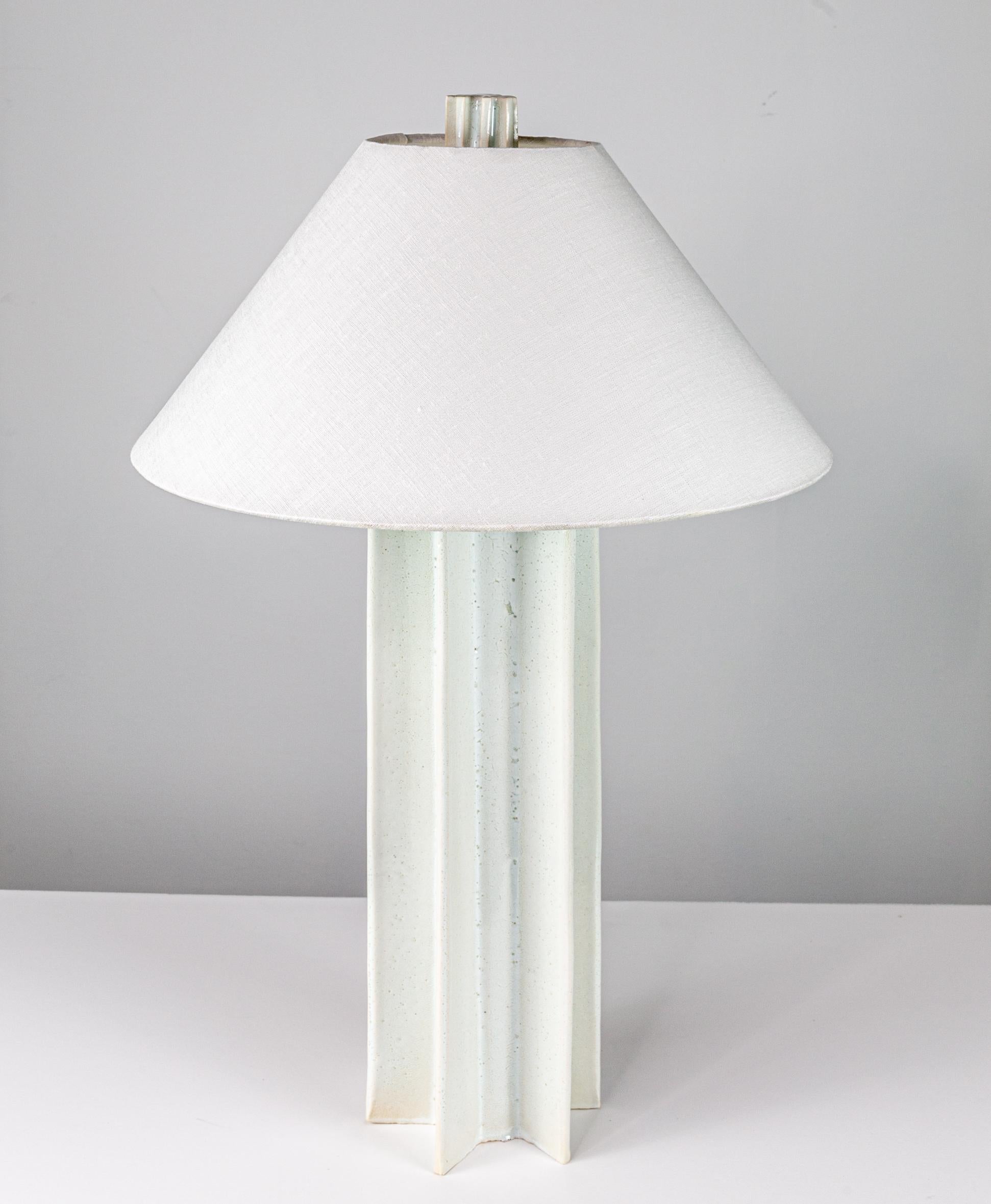 FIN Glacier Blue Glaze

To achieve the dept of the glaze, we fire this particular piece twice. The result is a layered glaze that evokes the quiet majesty of a glacier. Primarily a soft, translucent white, it carries a barely-there wash of pale blue