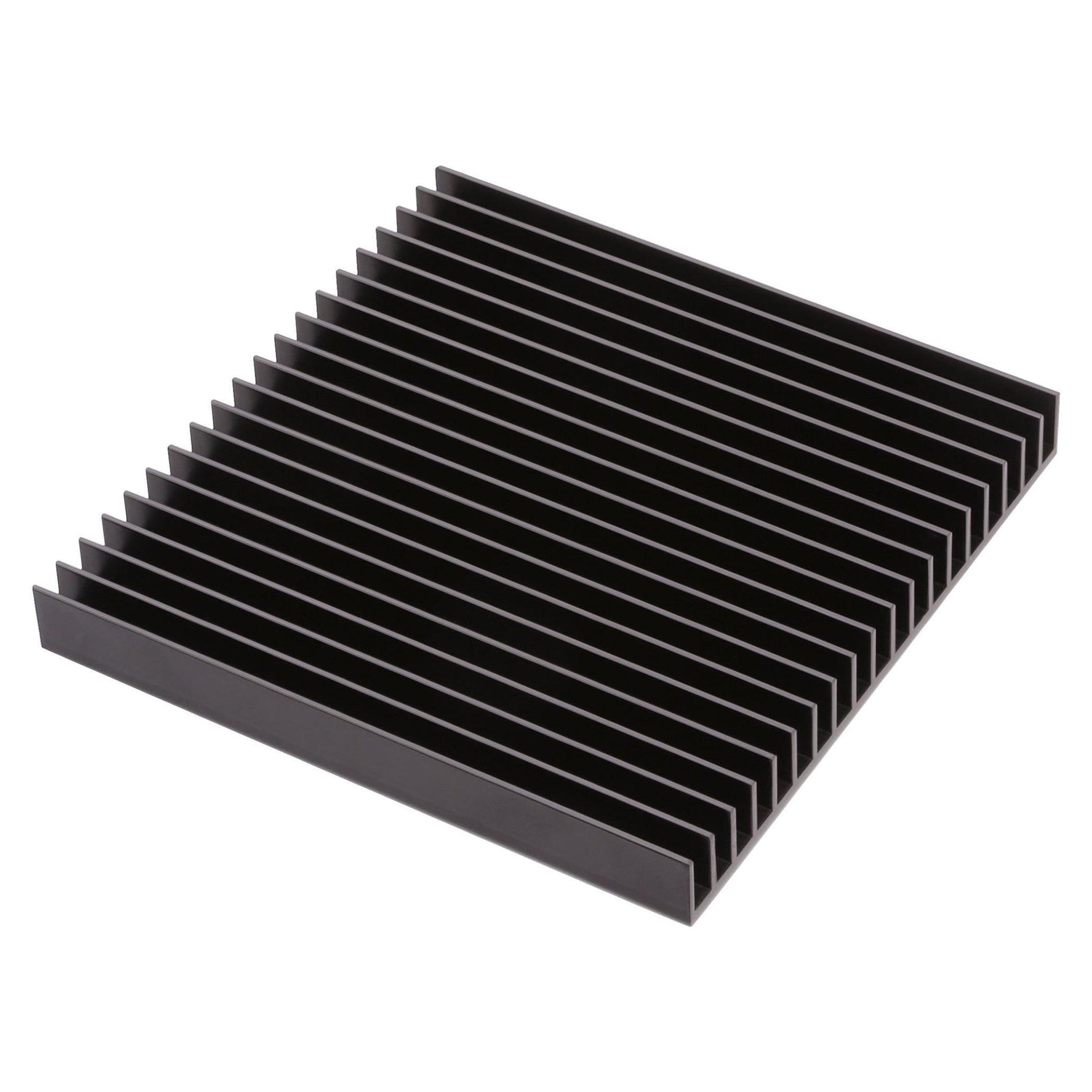 Salvamanteles / Bandeja de Souda, Negro anodizado, en Stock