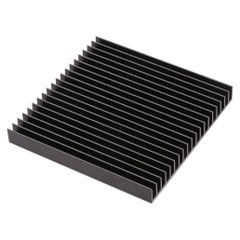 Salvamanteles / Bandeja de Souda, Negro anodizado, en Stock