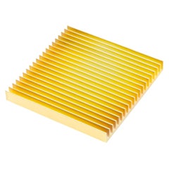 Salvamanteles / Bandeja de Souda, Oro Anodizado, en Stock