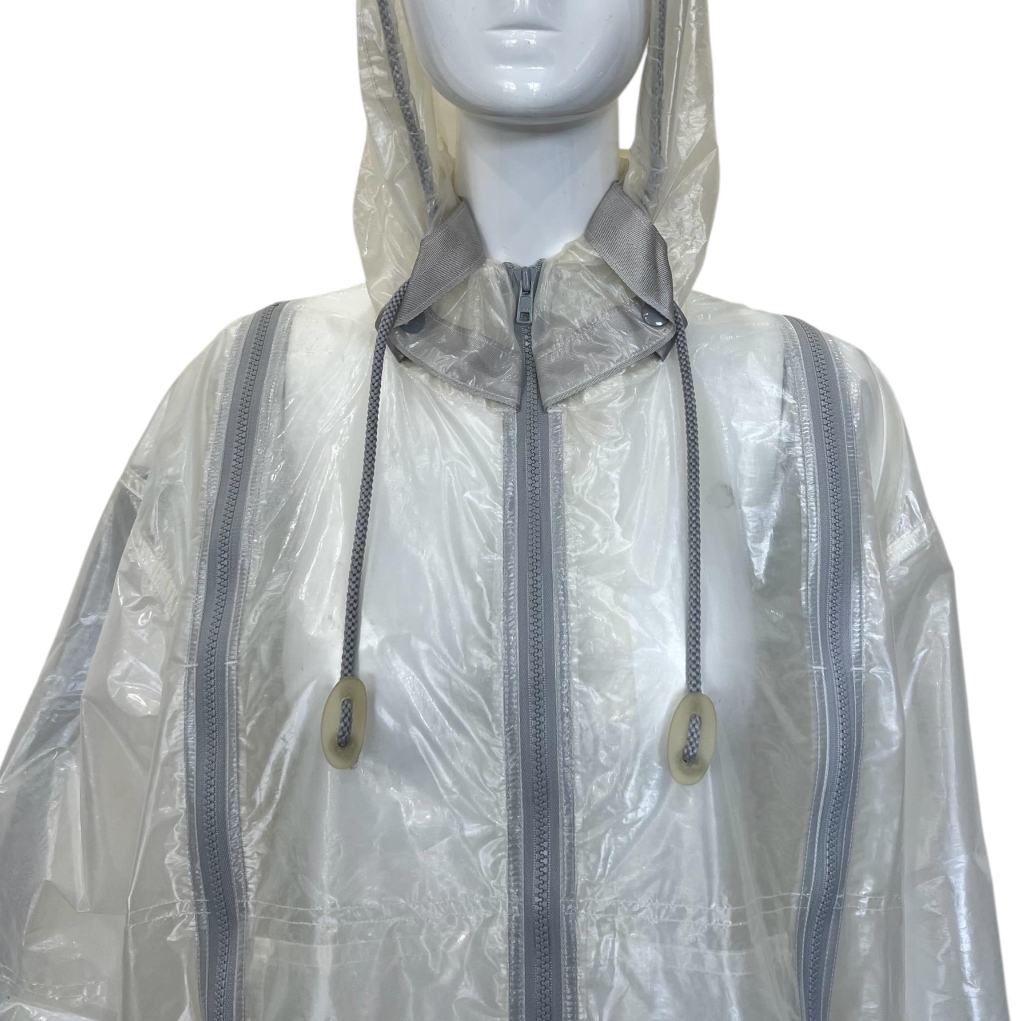 FINAL HOME 1994 Sheer Nylon Hooded Survival Jacket and Pants en vente 7